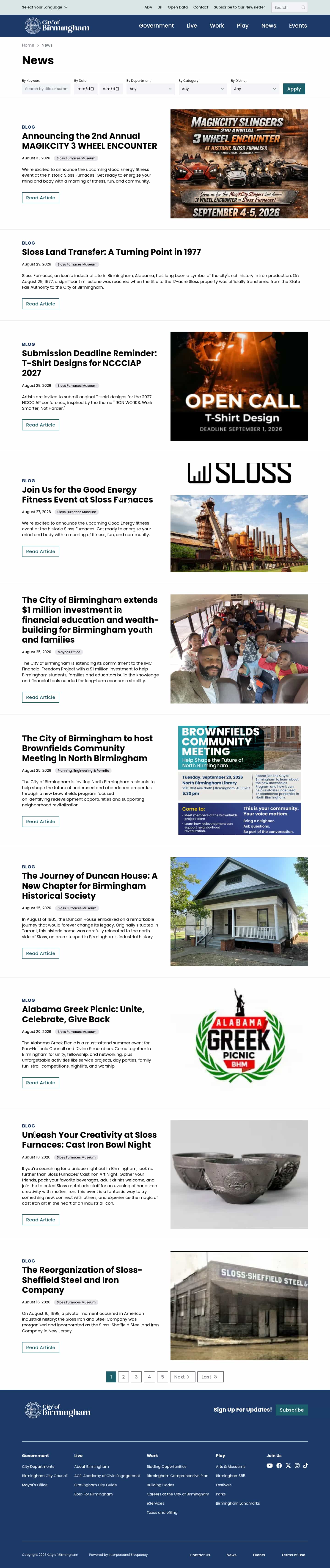 Latest website image capture