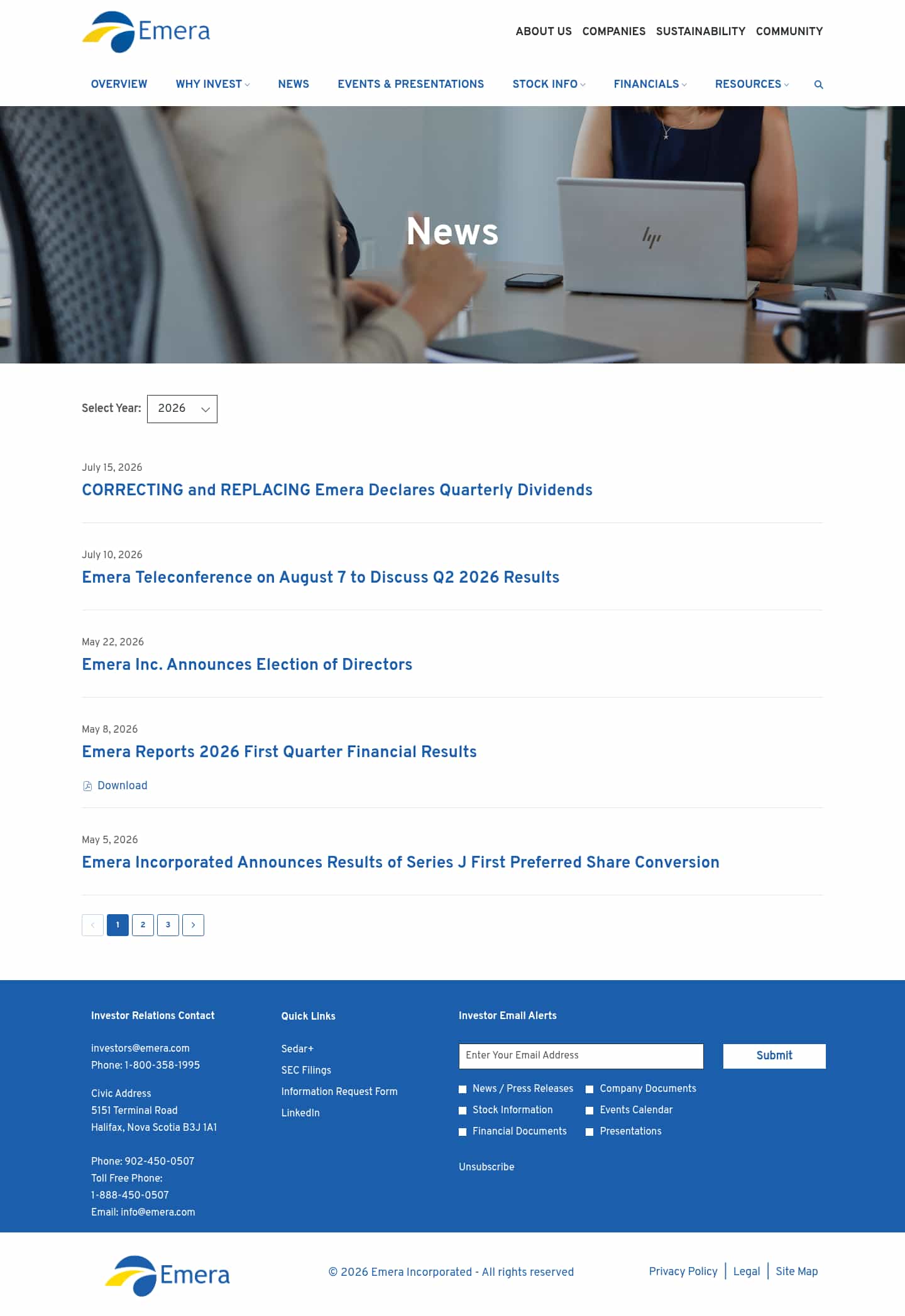 Latest website image capture