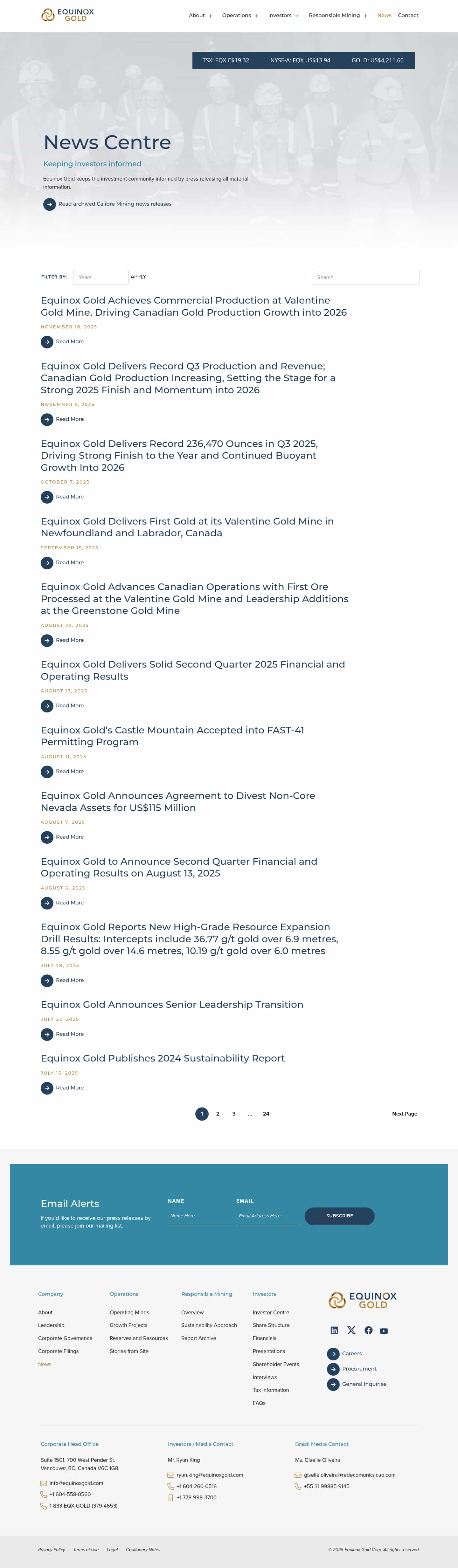 Latest website image capture