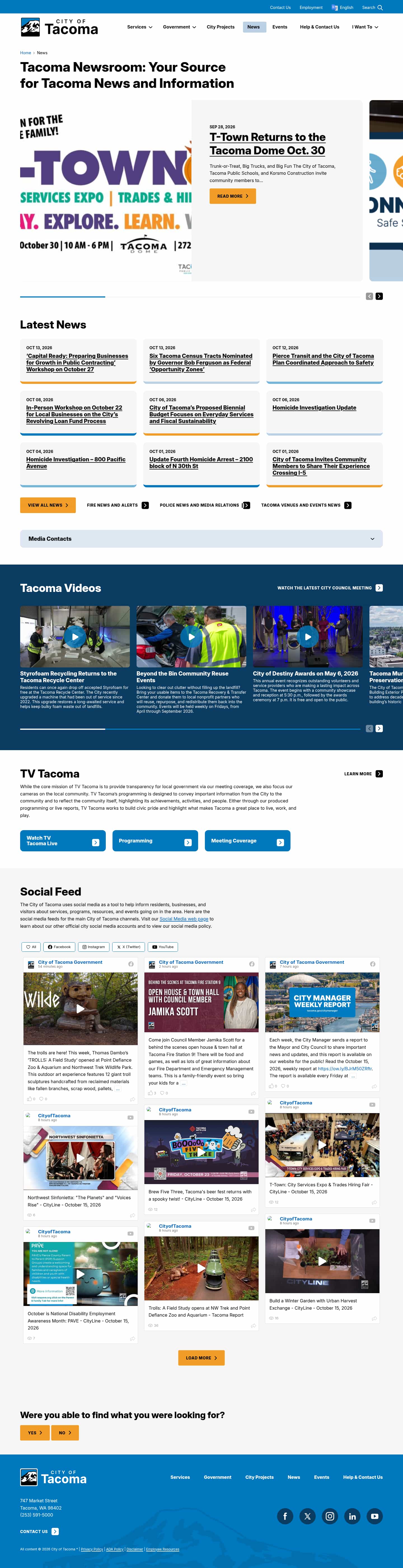 Latest website image capture