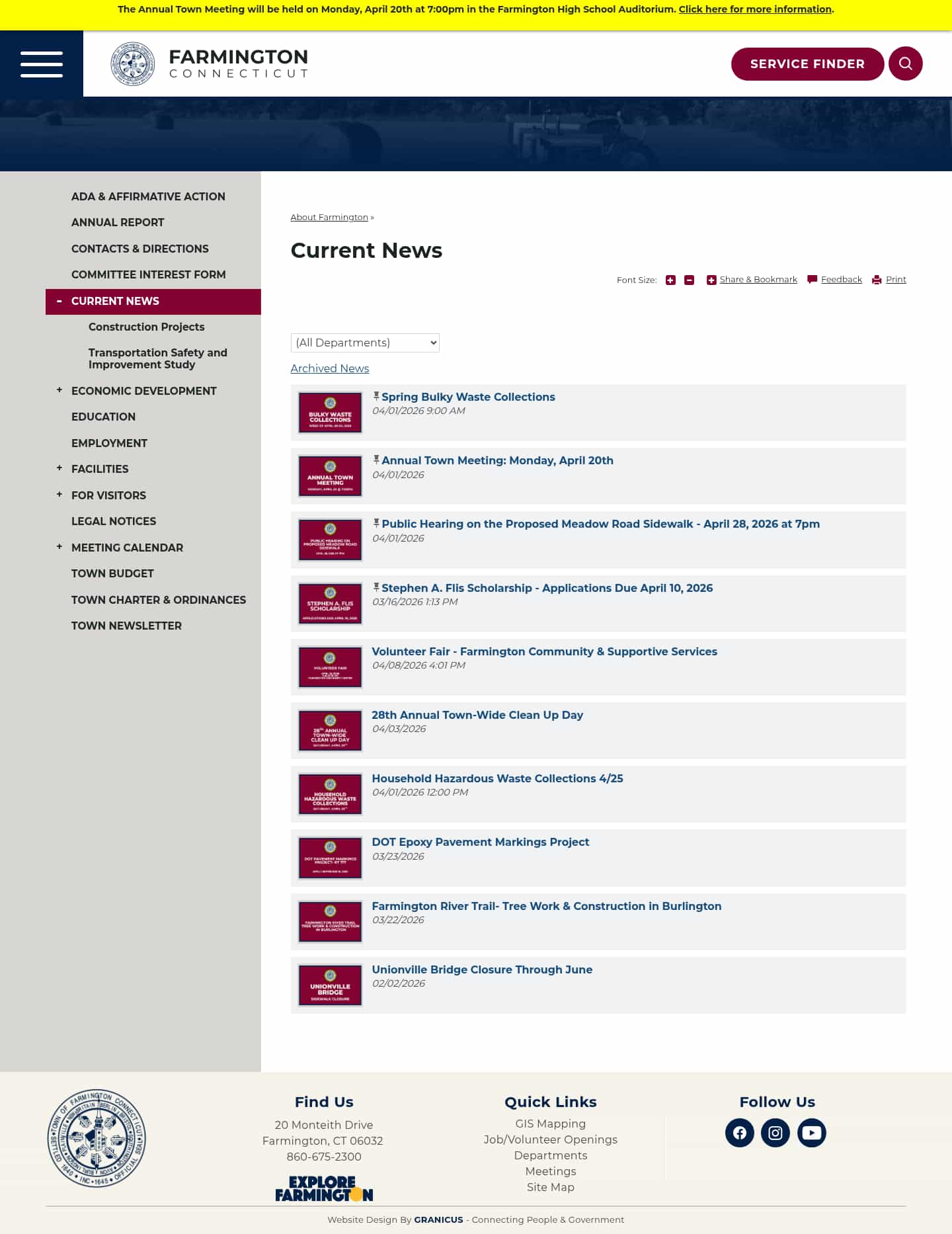 Latest website image capture