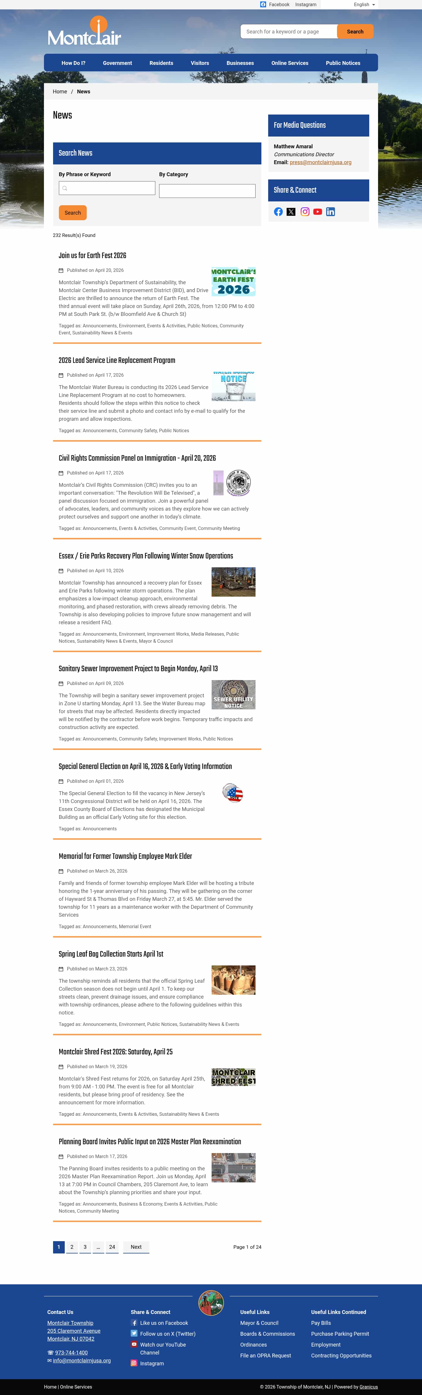 Latest website image capture