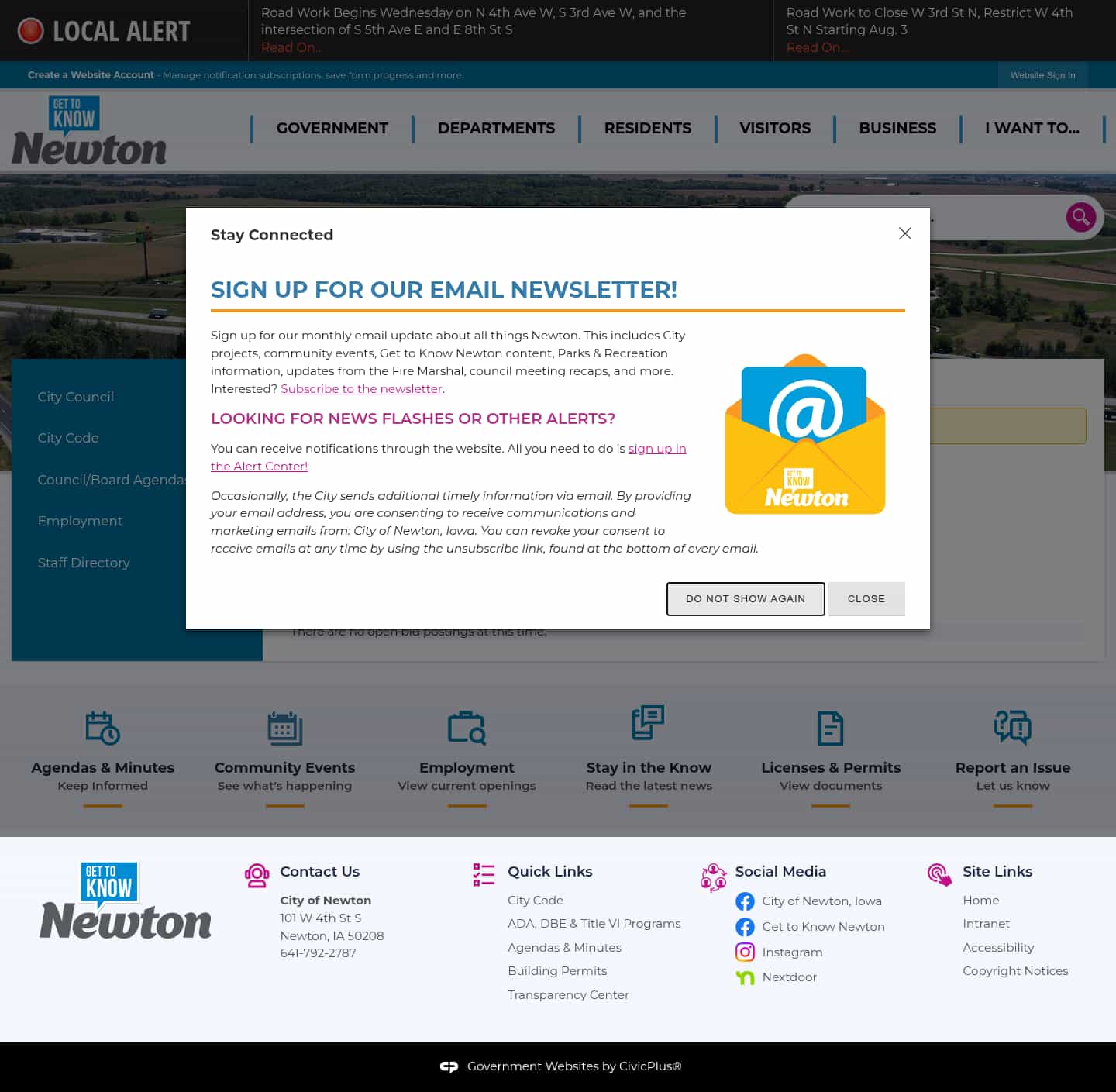 Latest website image capture