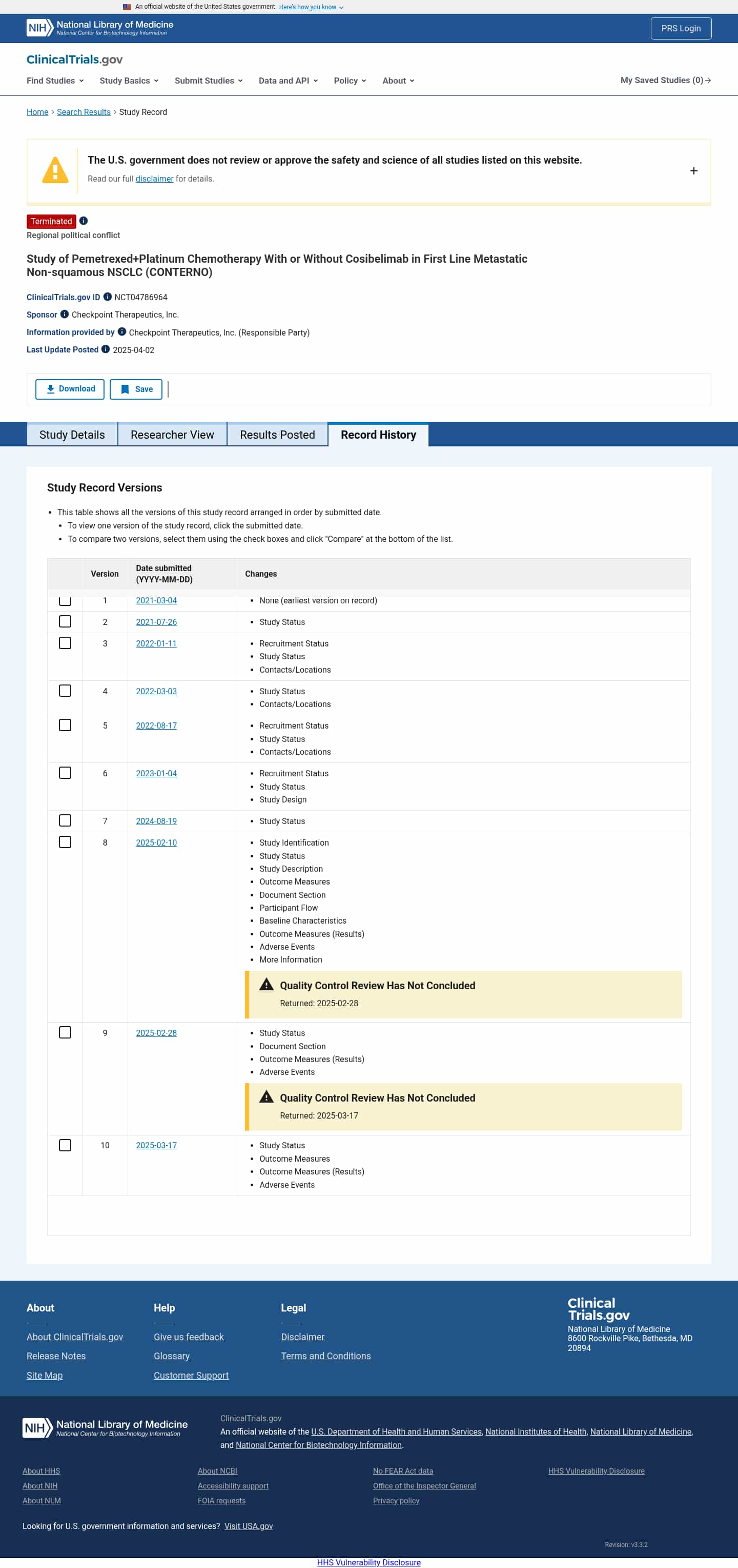 Latest website image capture