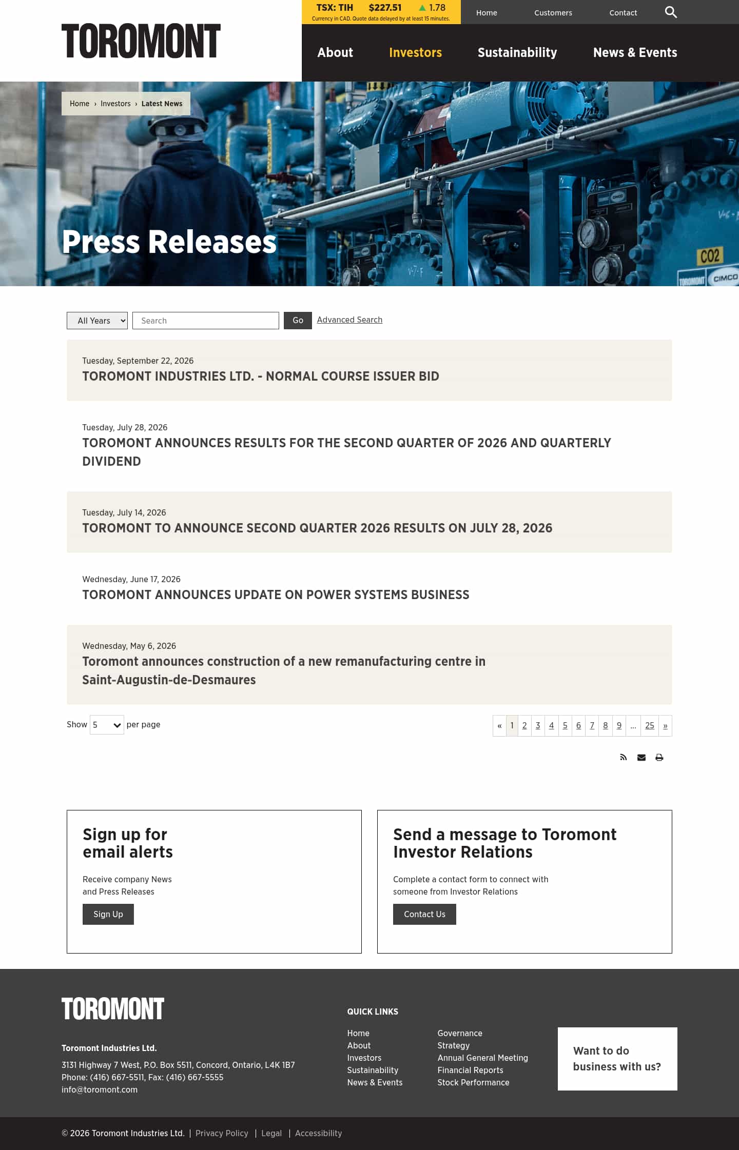Latest website image capture