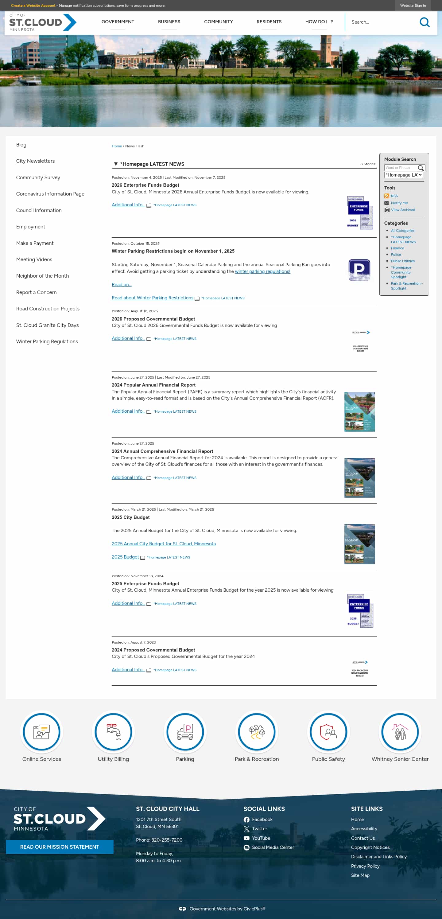 Latest website image capture