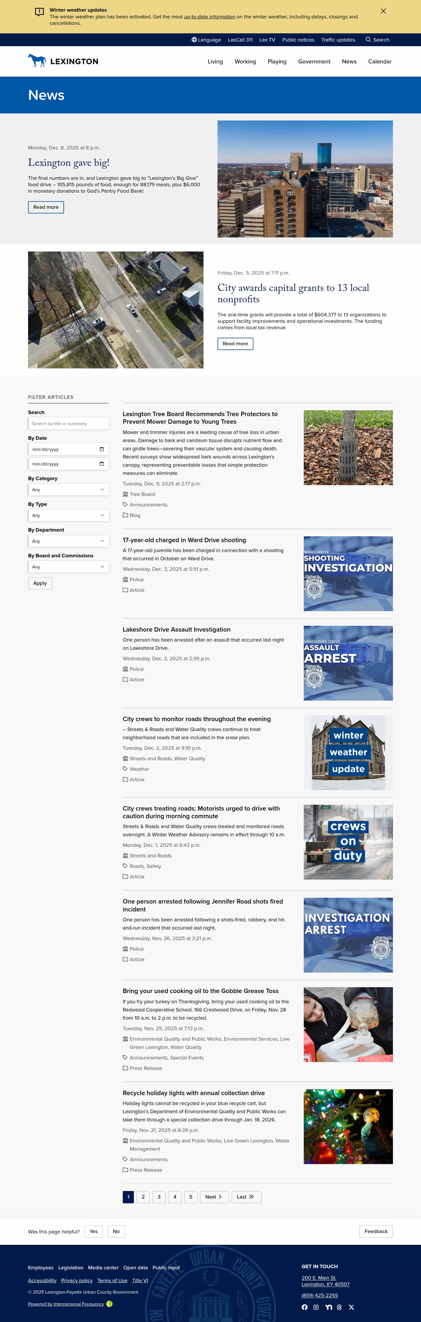 Latest website image capture