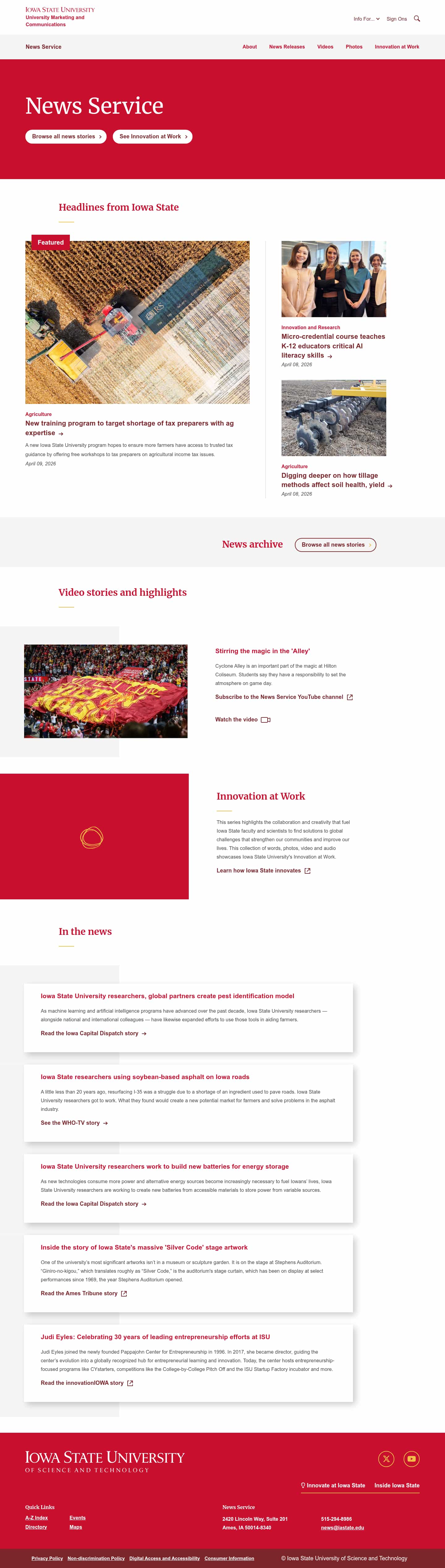 Latest website image capture