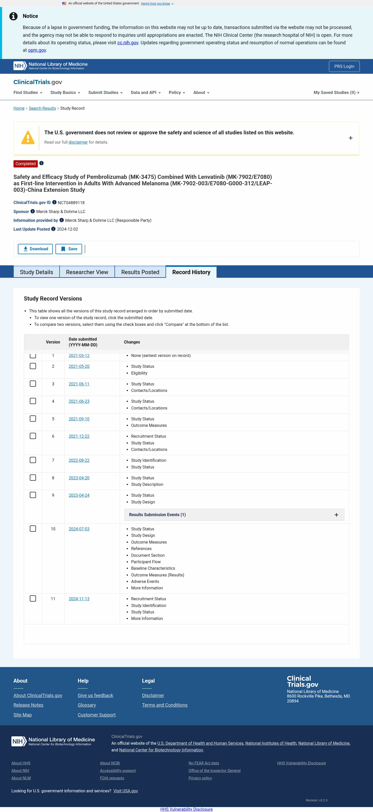 Latest website image capture