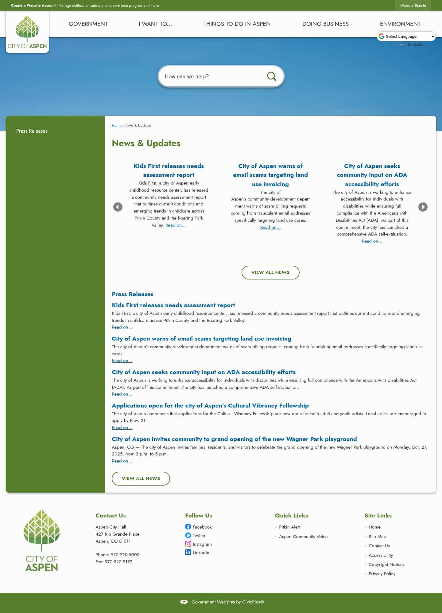 Latest website image capture