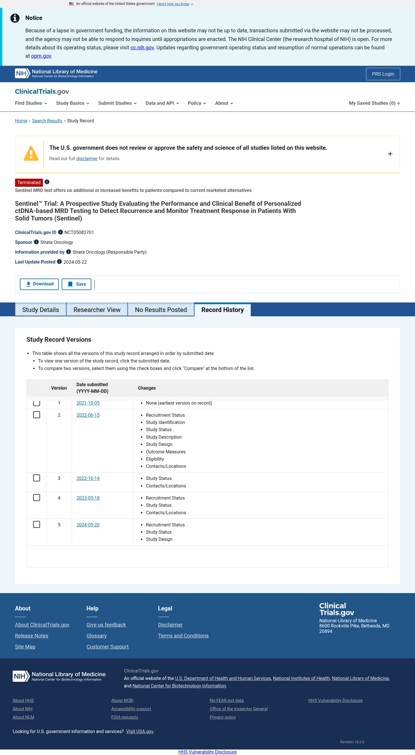 Latest website image capture