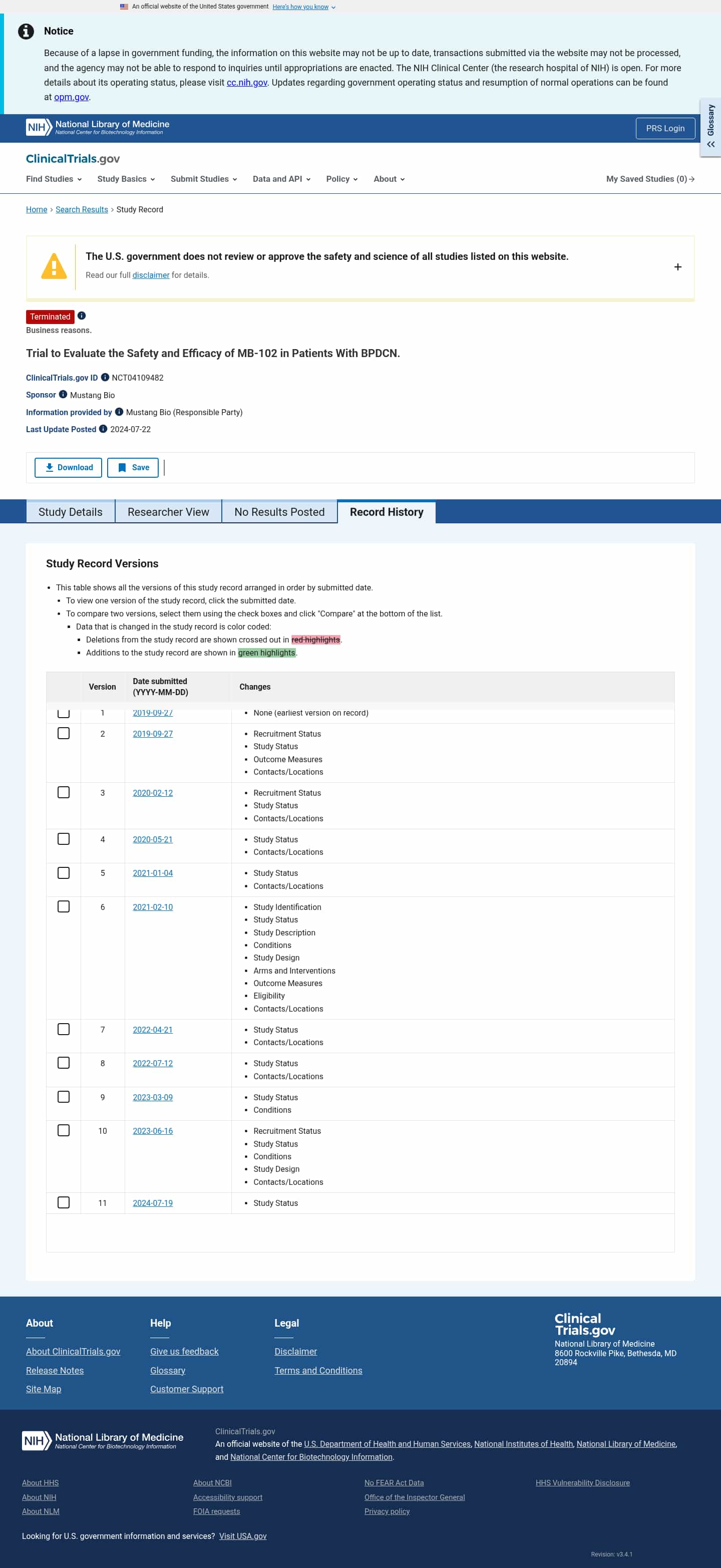 Latest website image capture