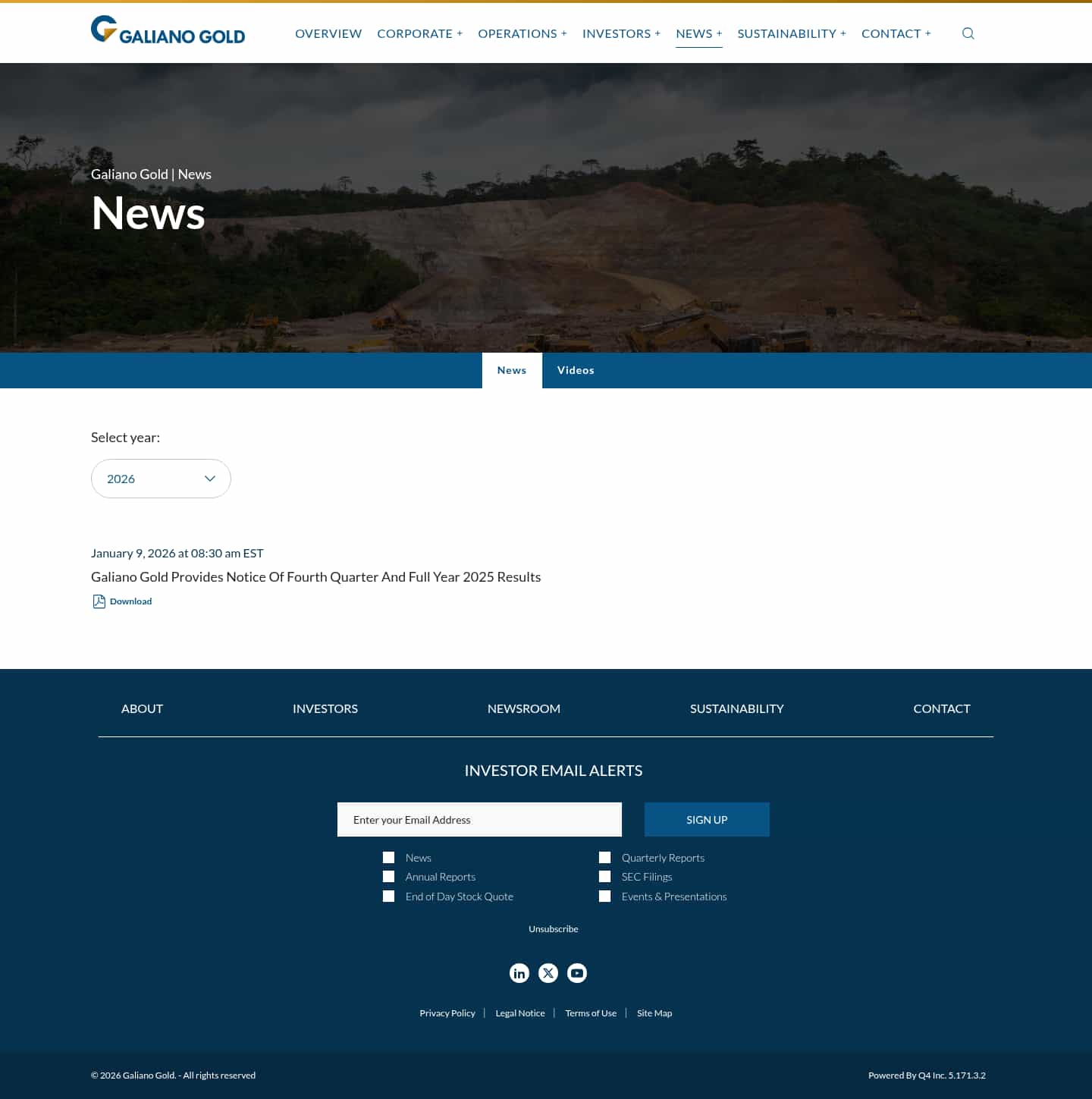 Latest website image capture