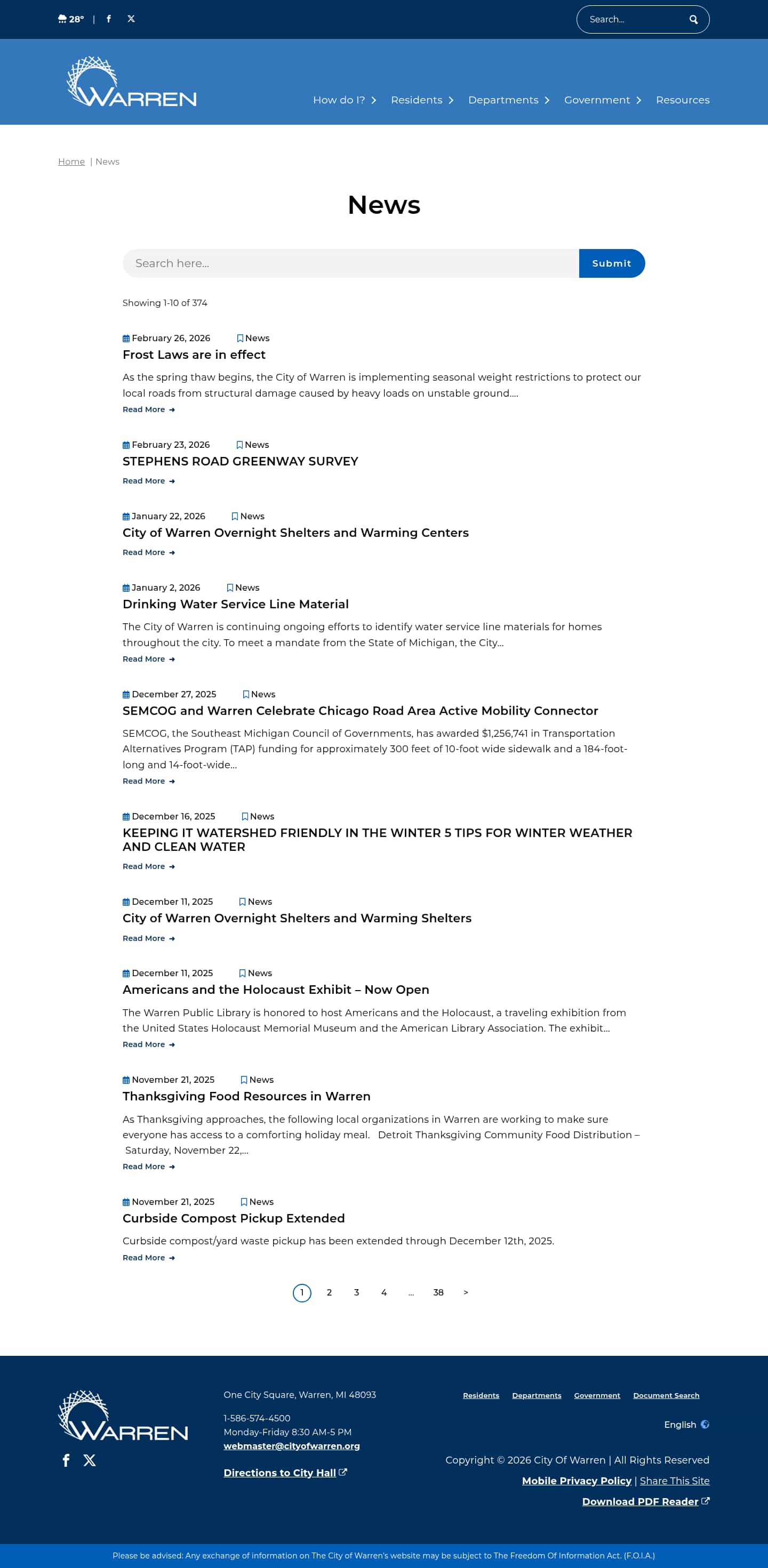 Latest website image capture