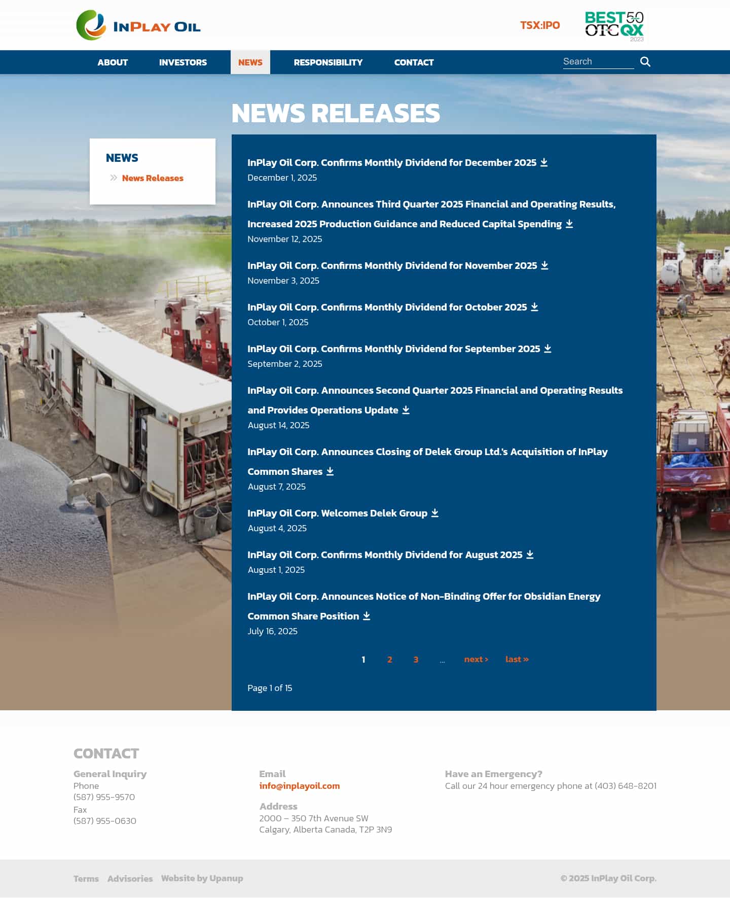 Latest website image capture