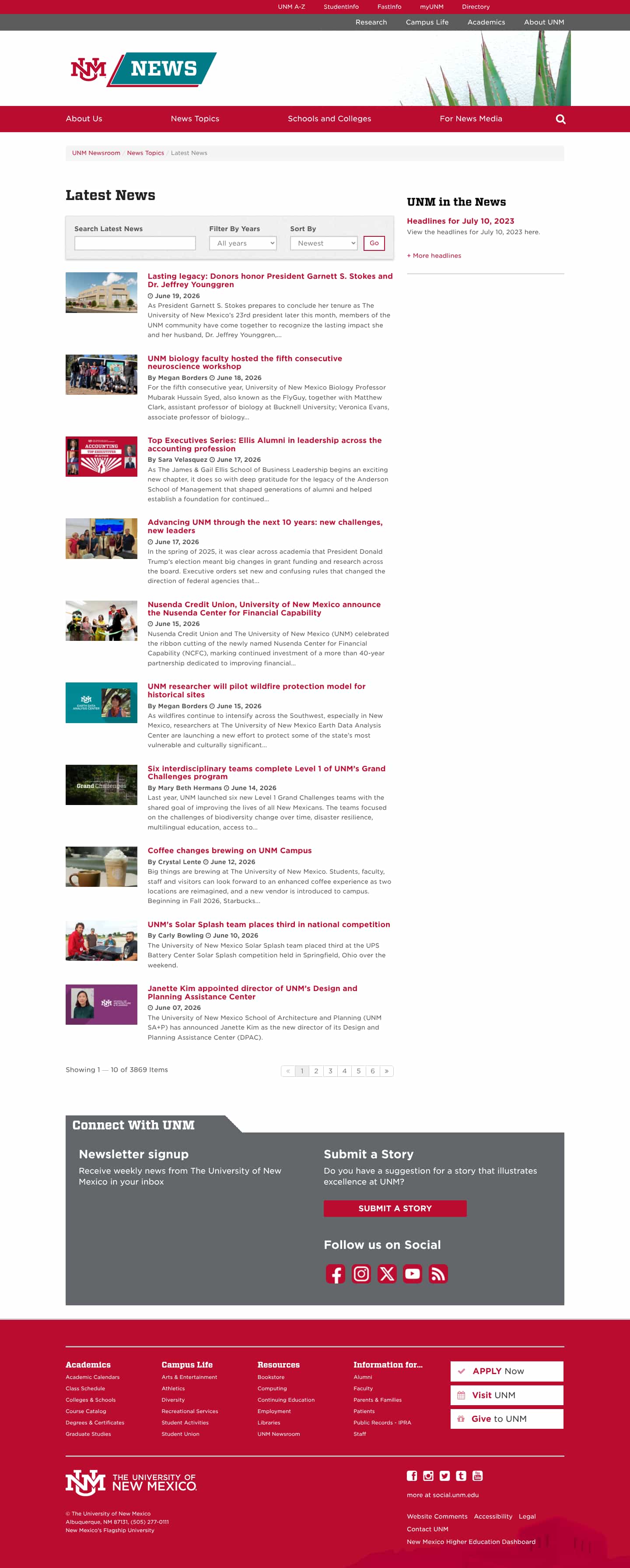 Latest website image capture