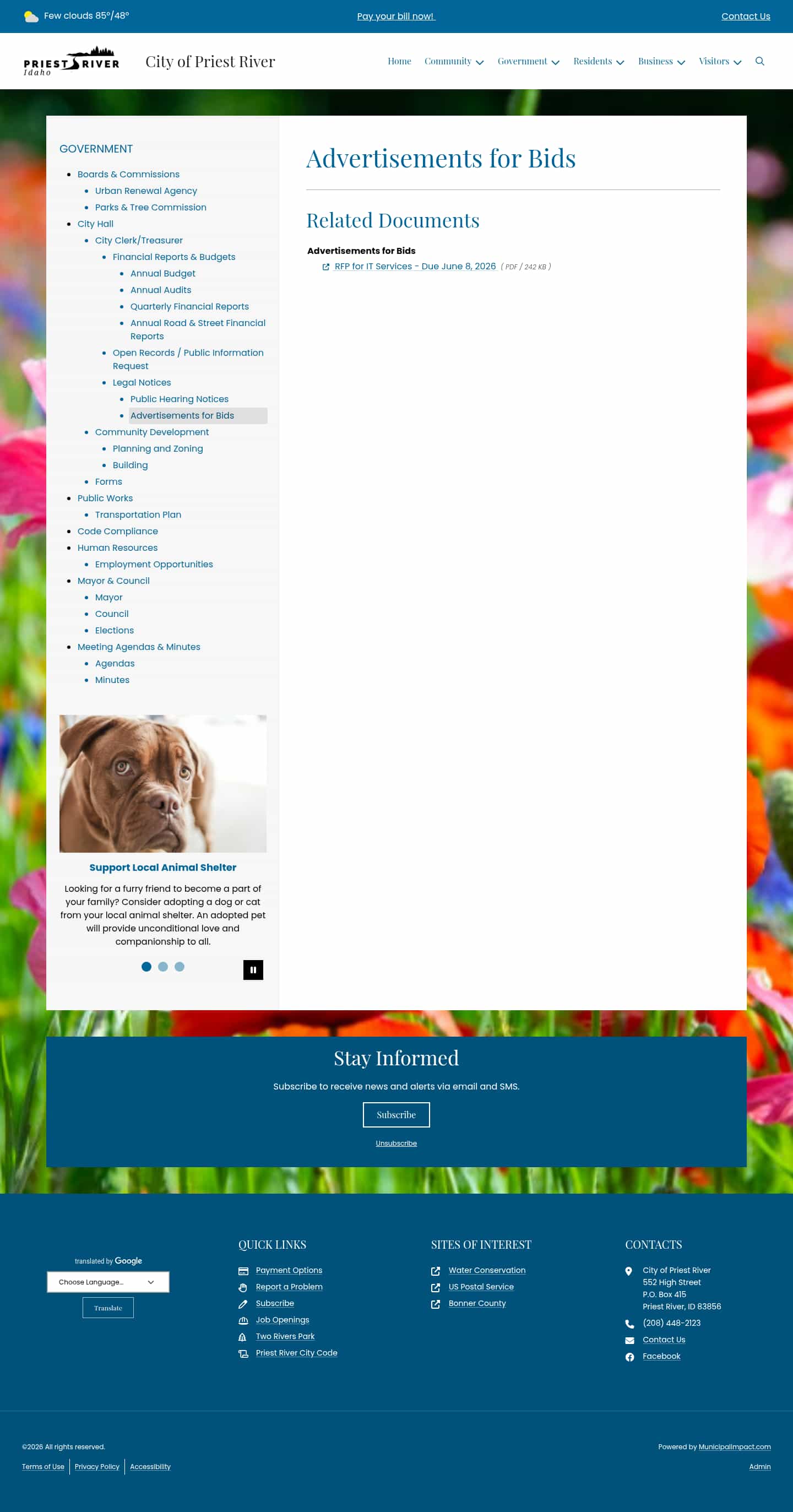 Latest website image capture