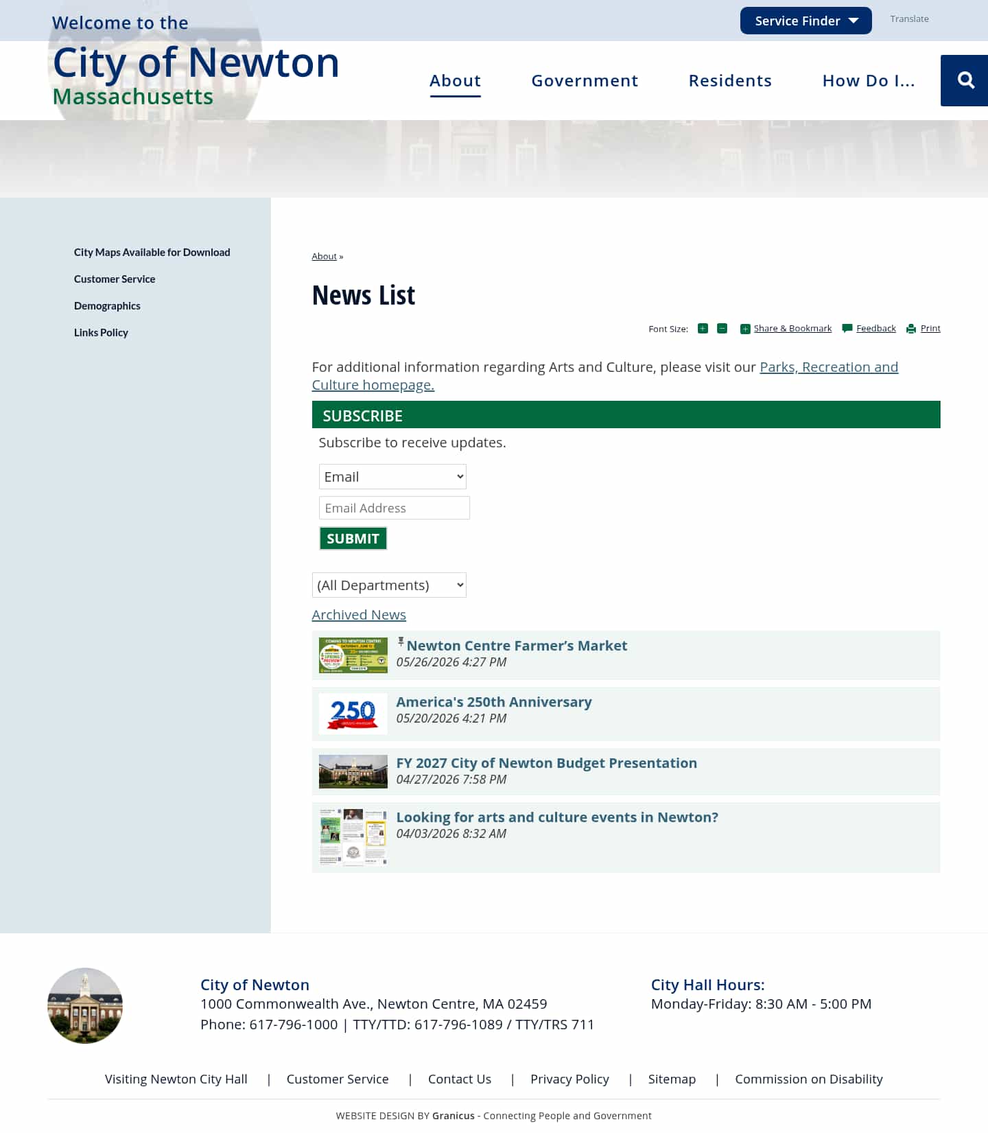 Latest website image capture