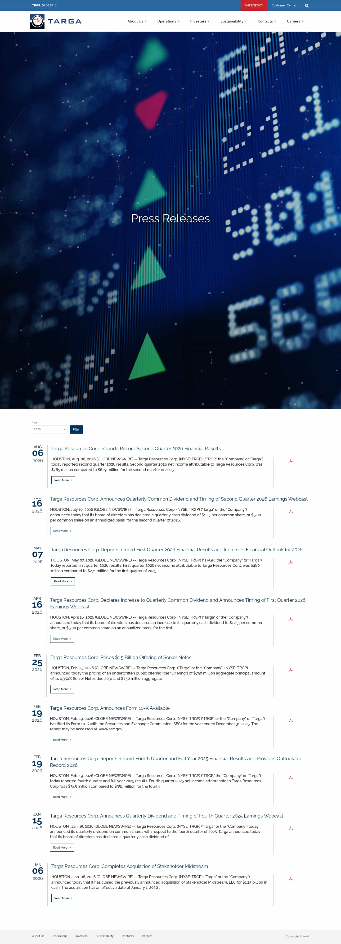 Latest website image capture