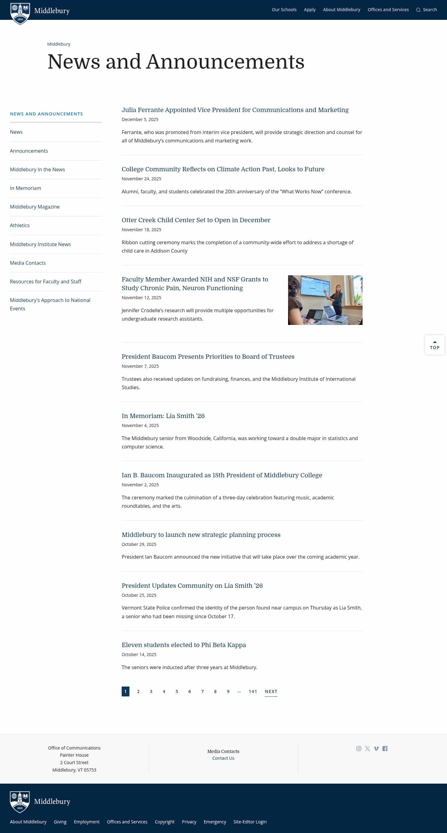 Latest website image capture