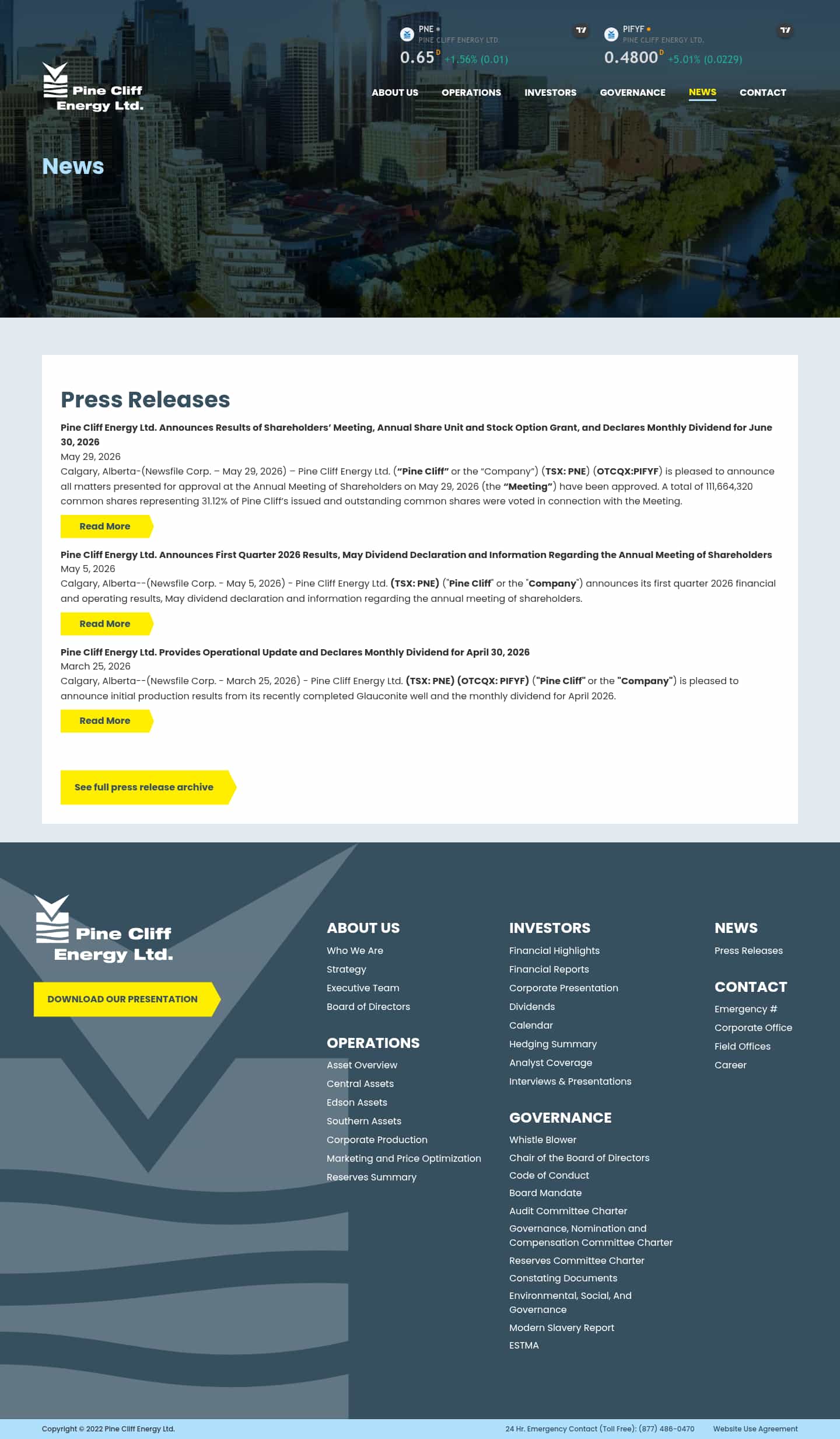 Latest website image capture