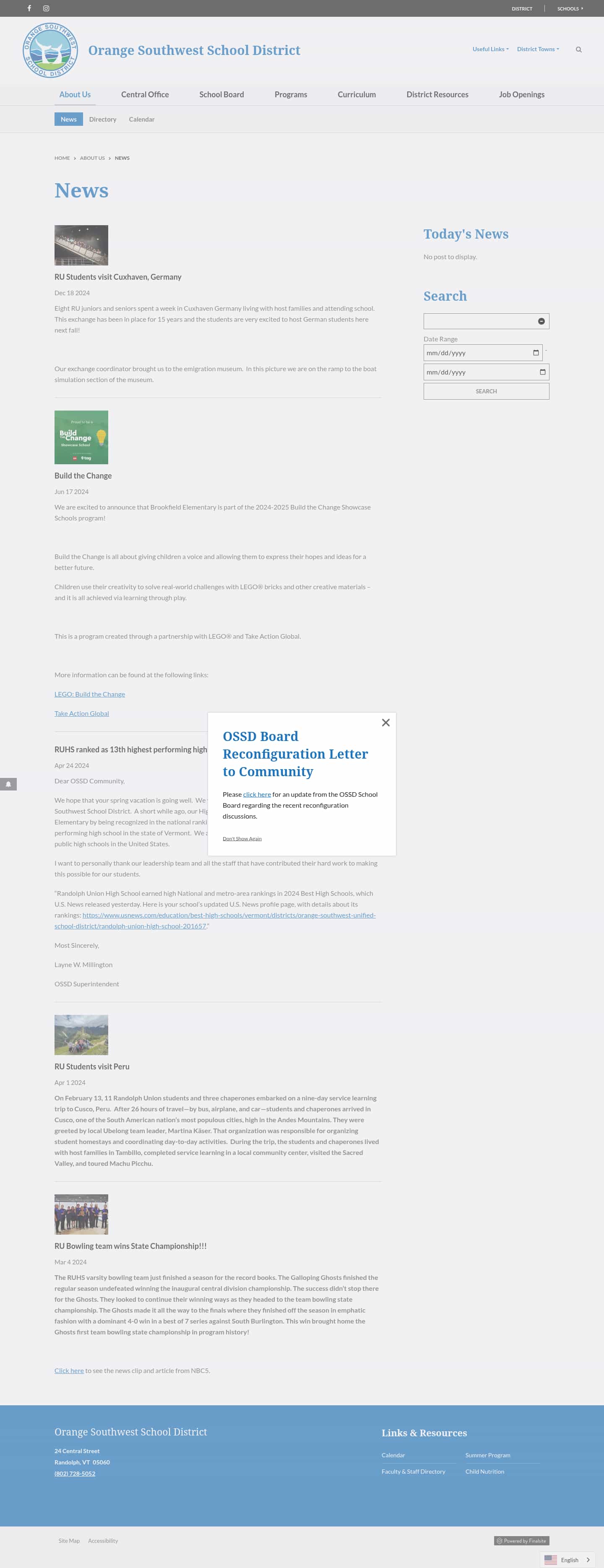 Latest website image capture