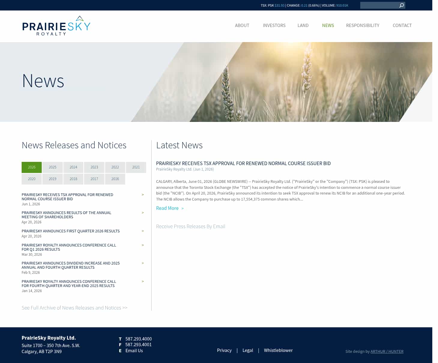 Latest website image capture