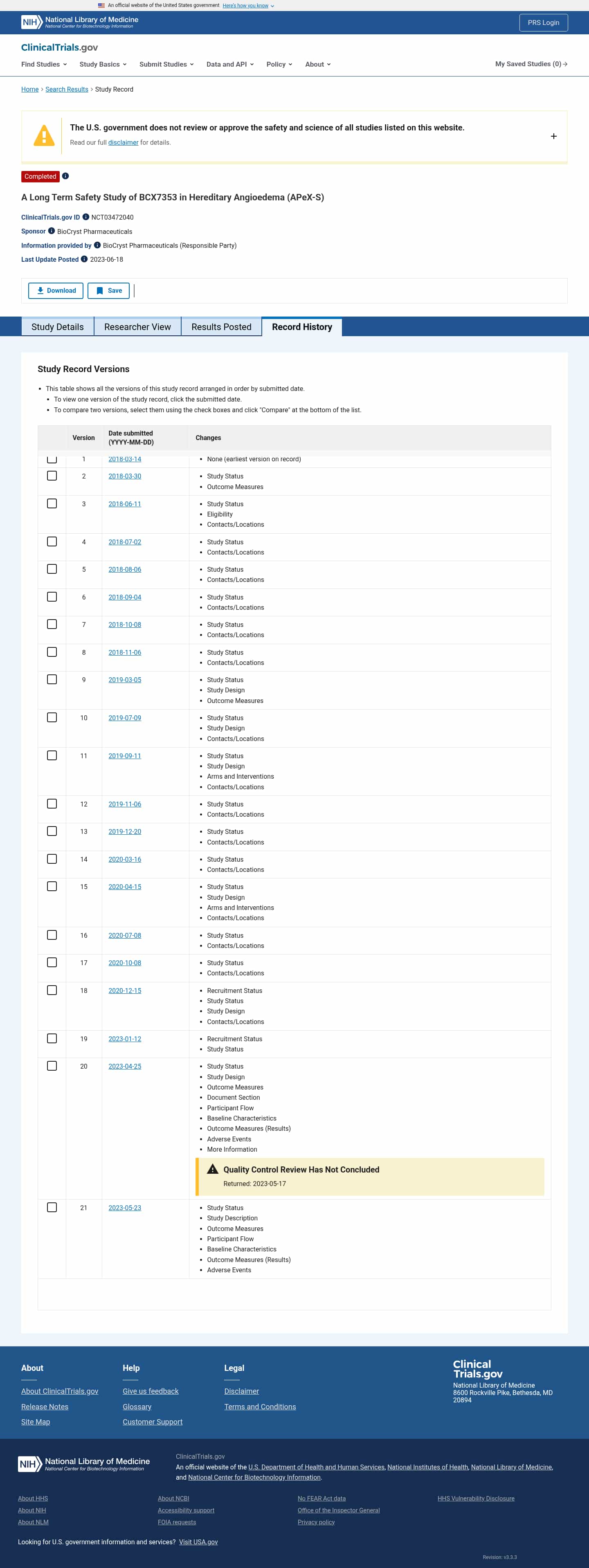 Latest website image capture