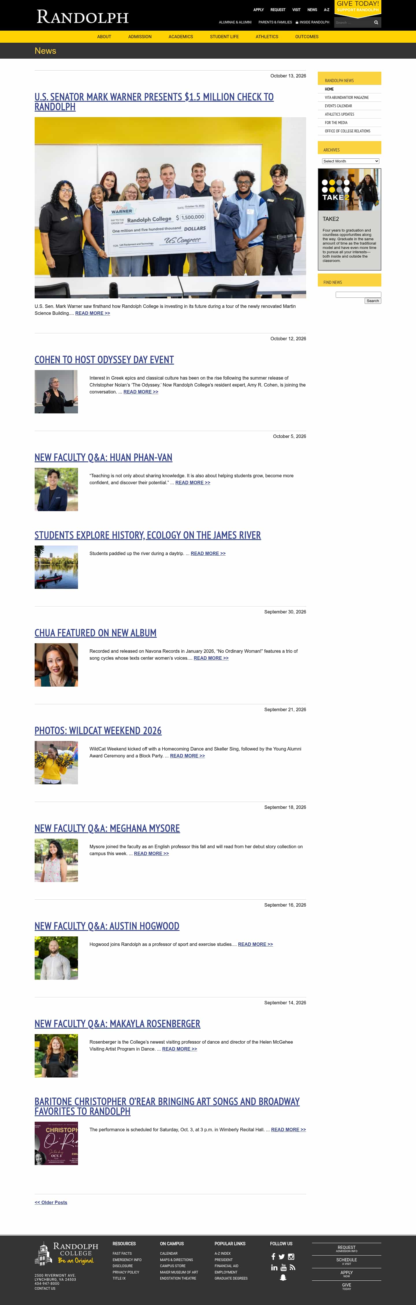 Latest website image capture