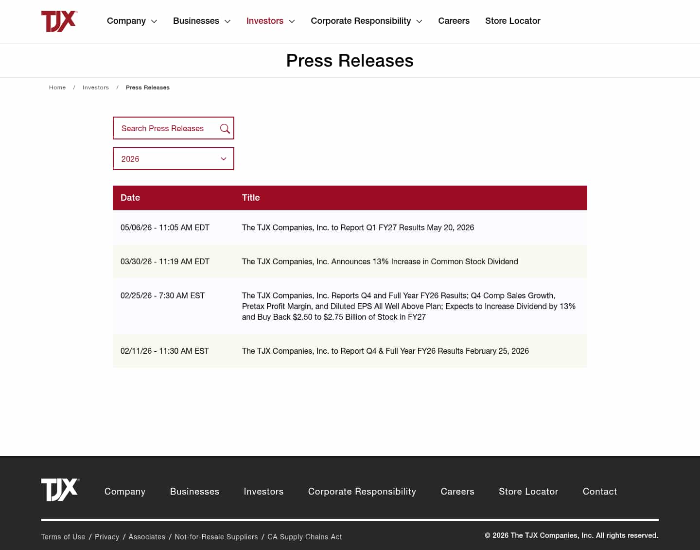 Latest website image capture
