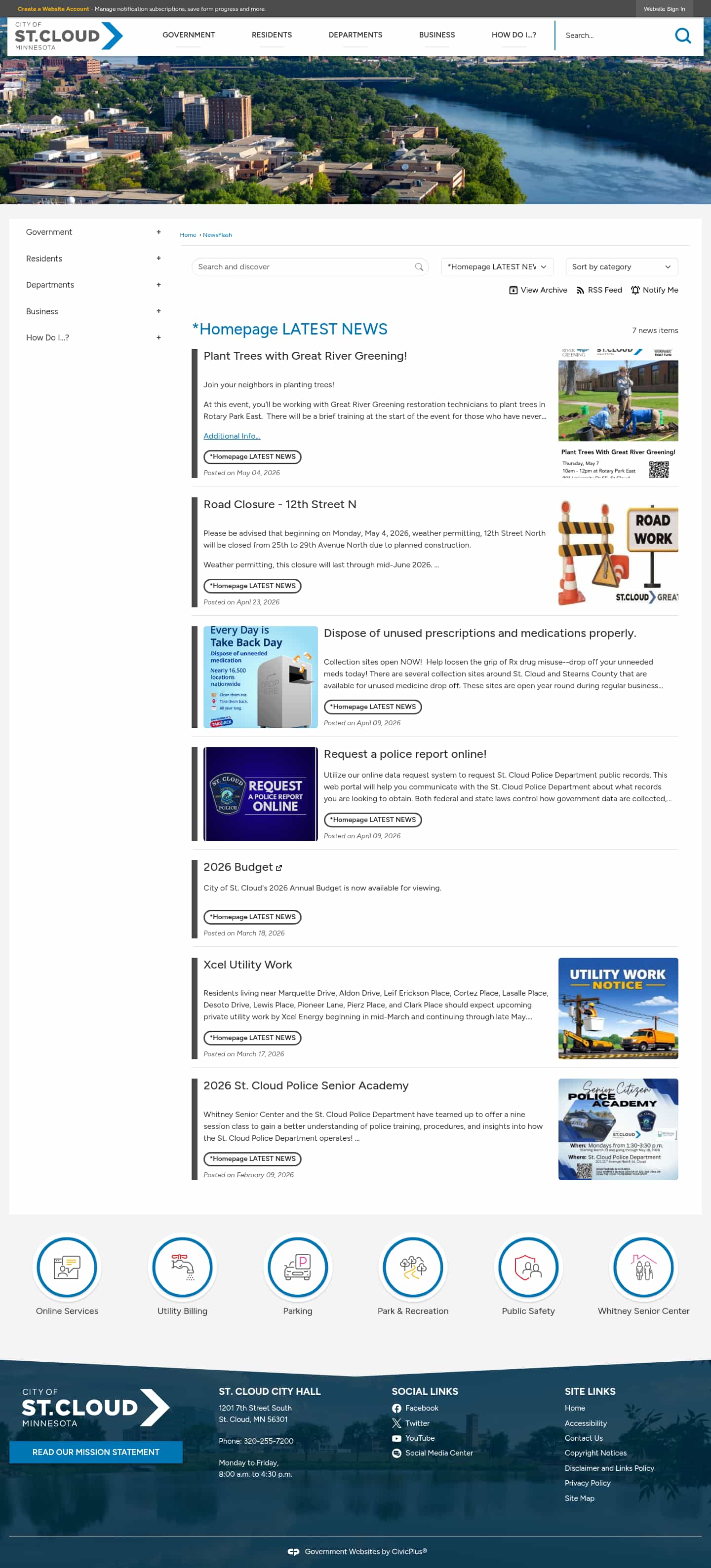 Latest website image capture