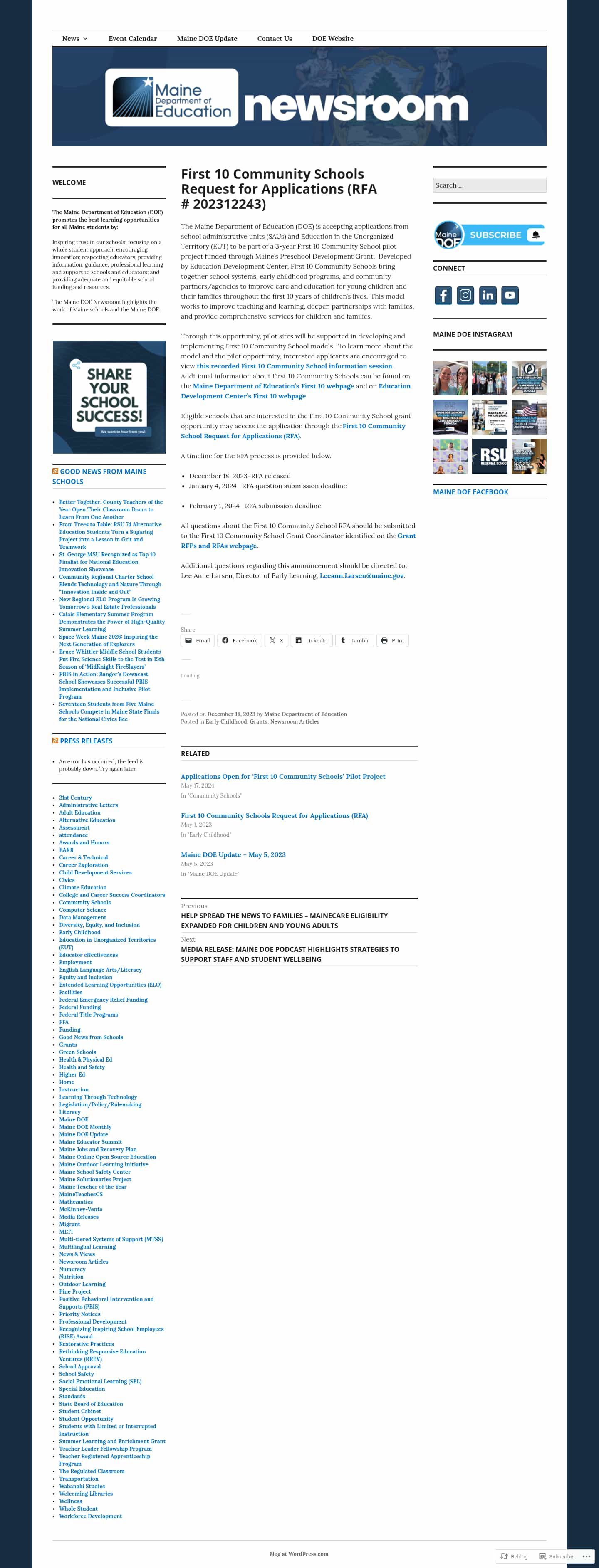 Latest website image capture