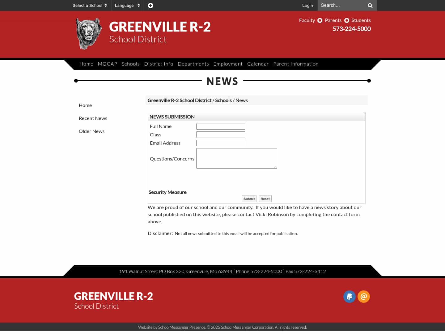 Latest website image capture