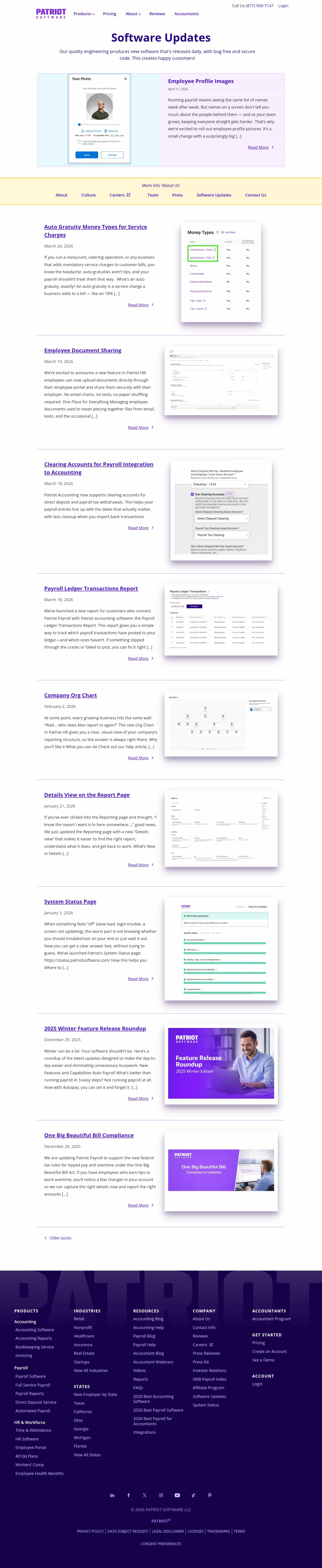 Latest website image capture
