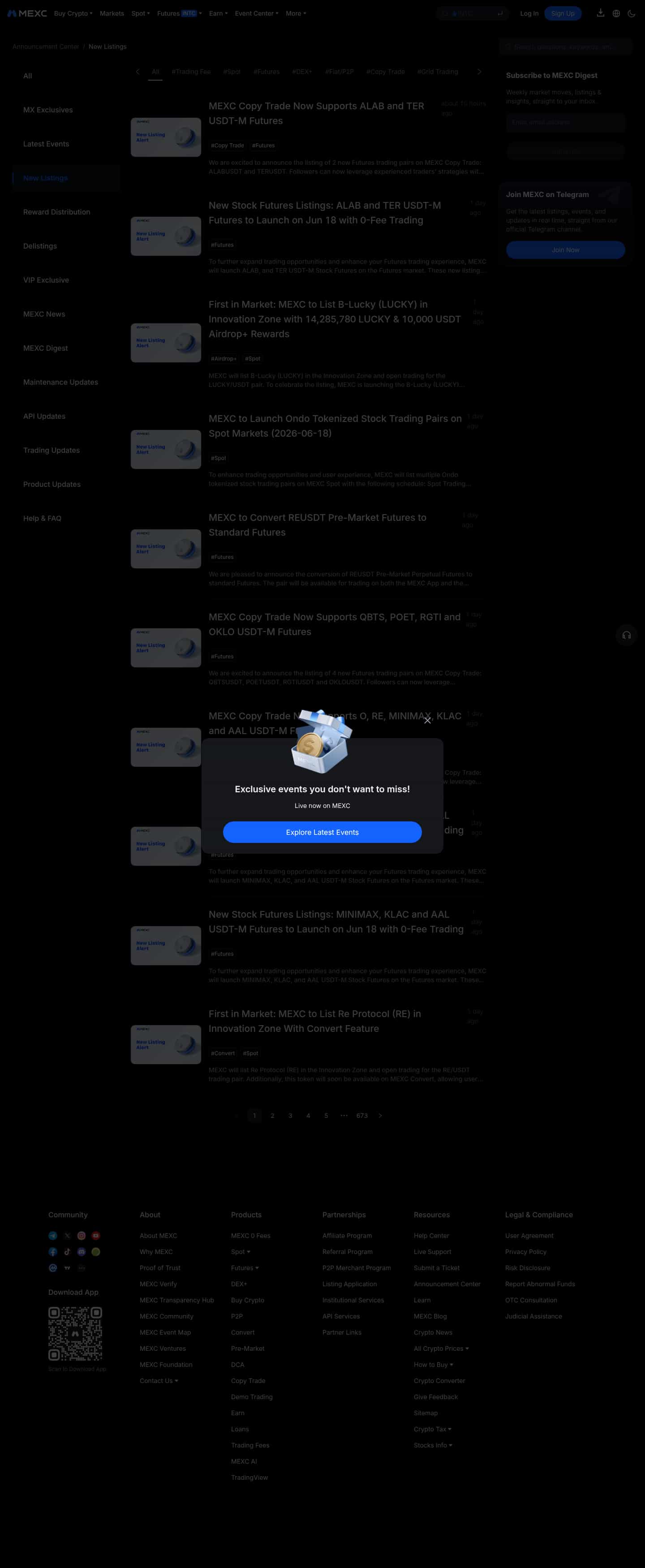 Latest website image capture