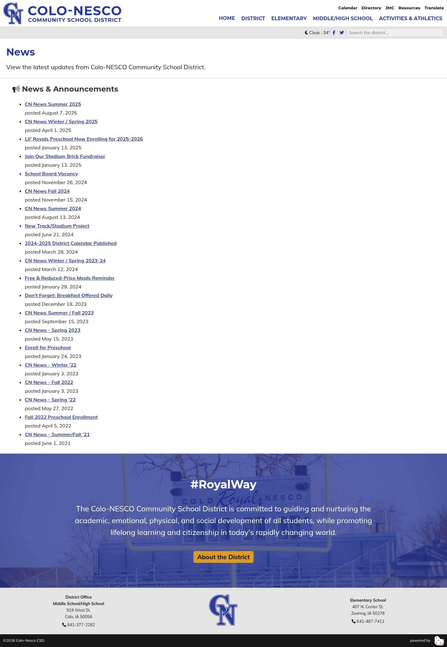 Latest website image capture