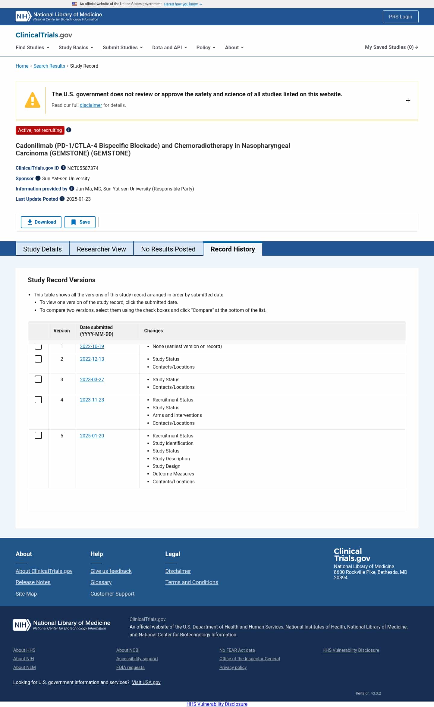 Latest website image capture