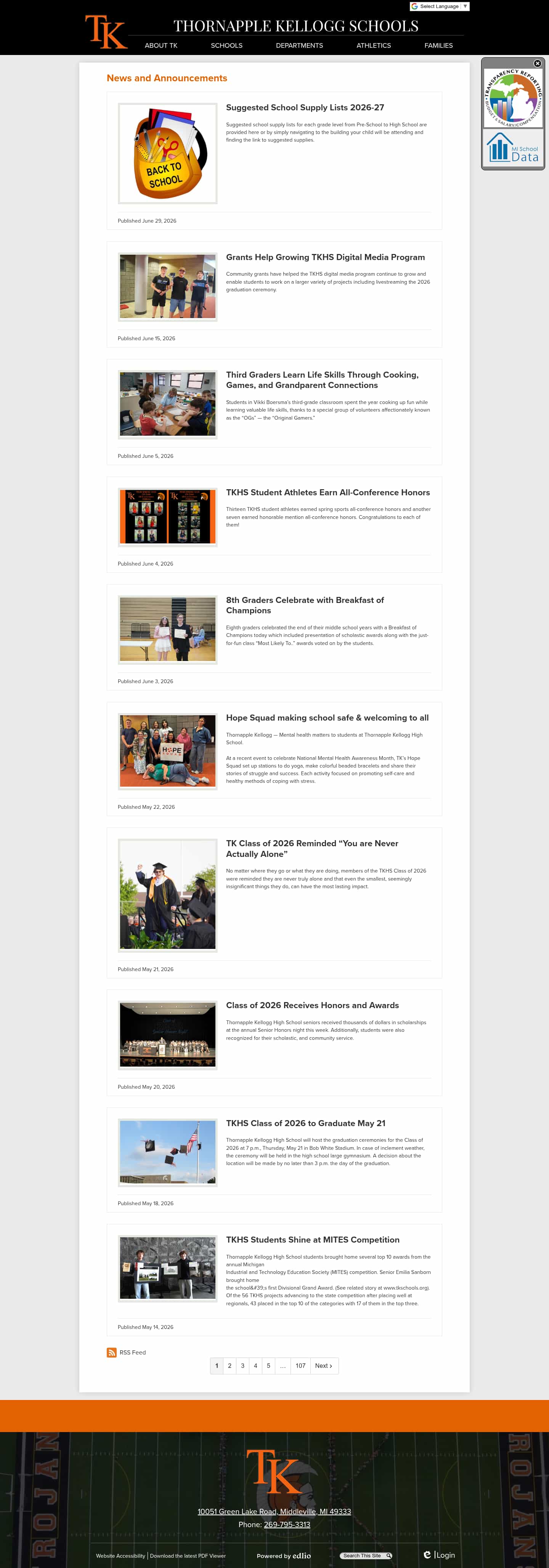 Latest website image capture
