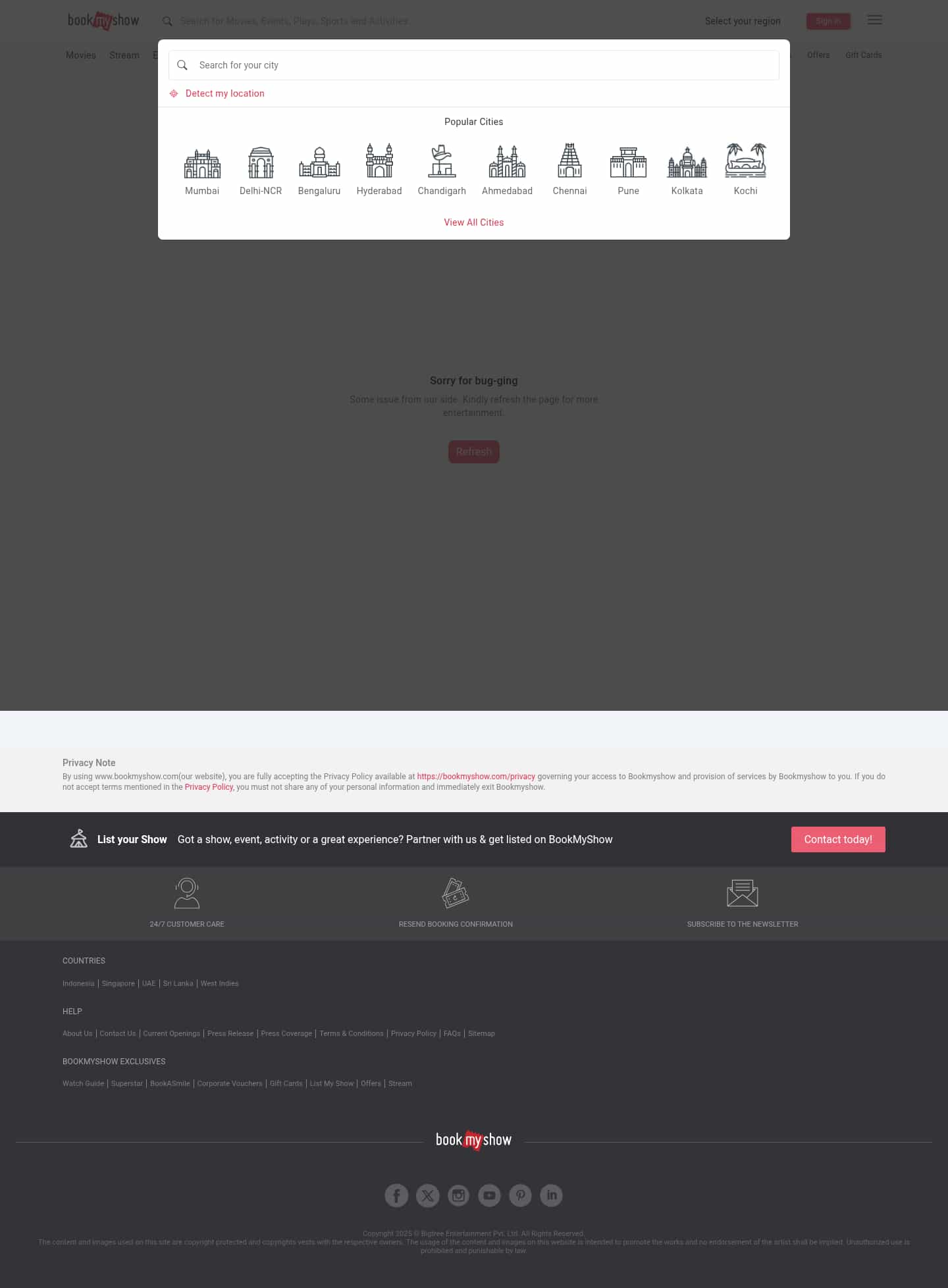 Latest website image capture