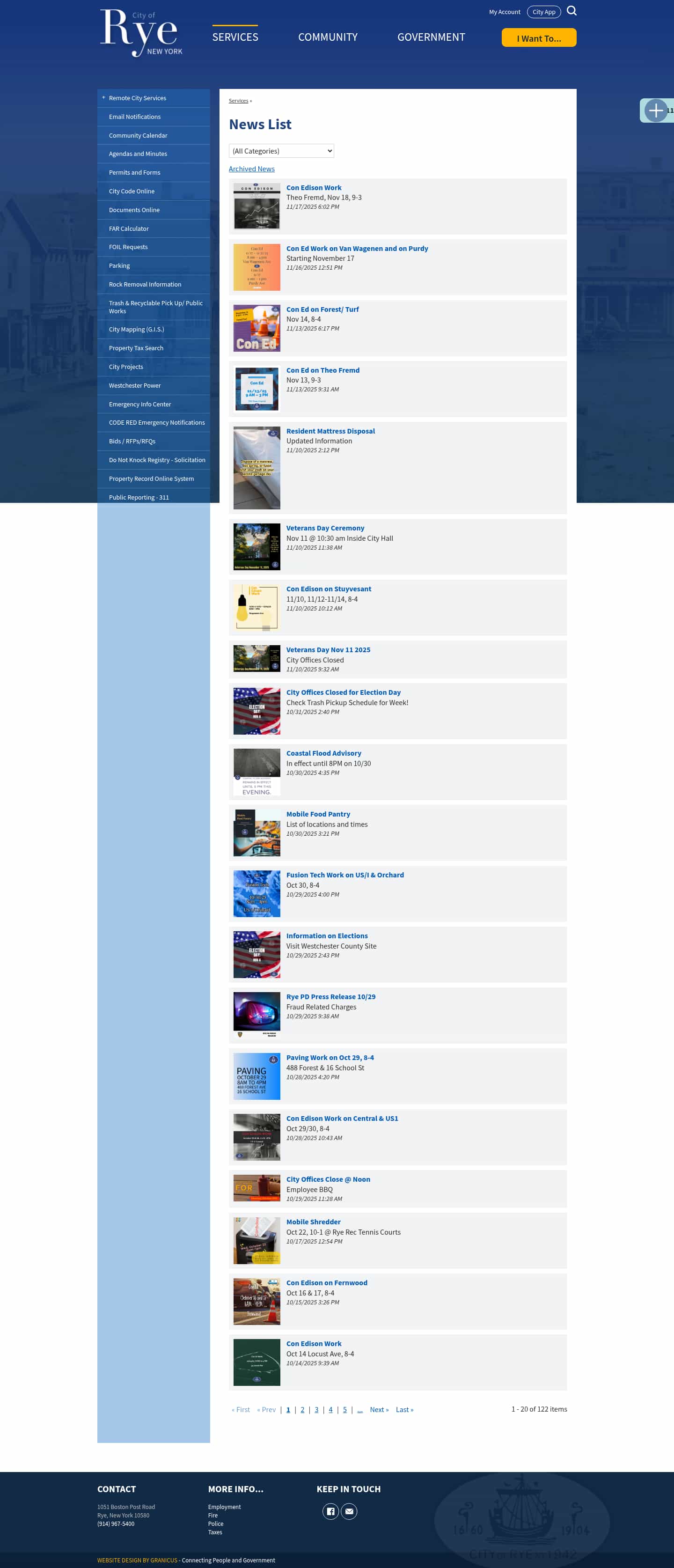 Latest website image capture