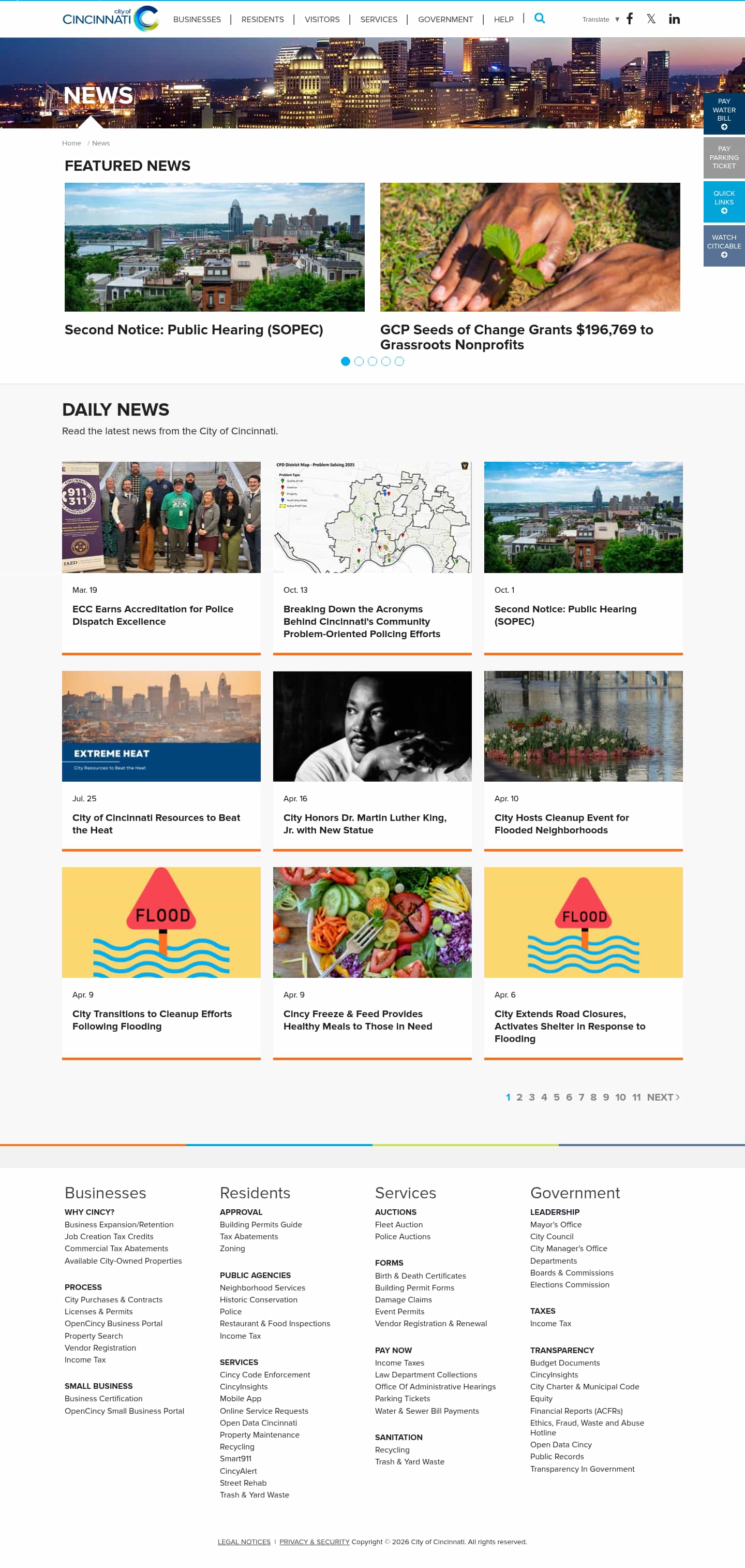 Latest website image capture