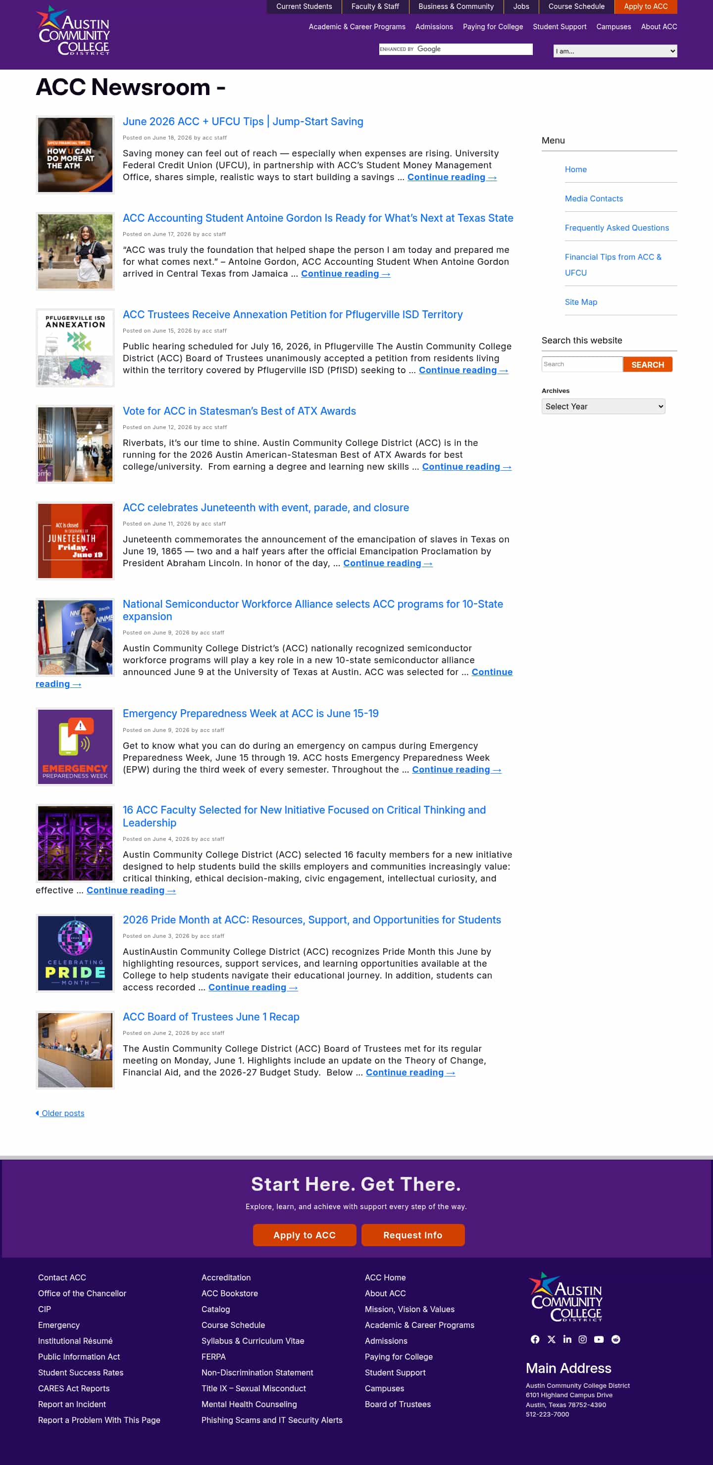 Latest website image capture