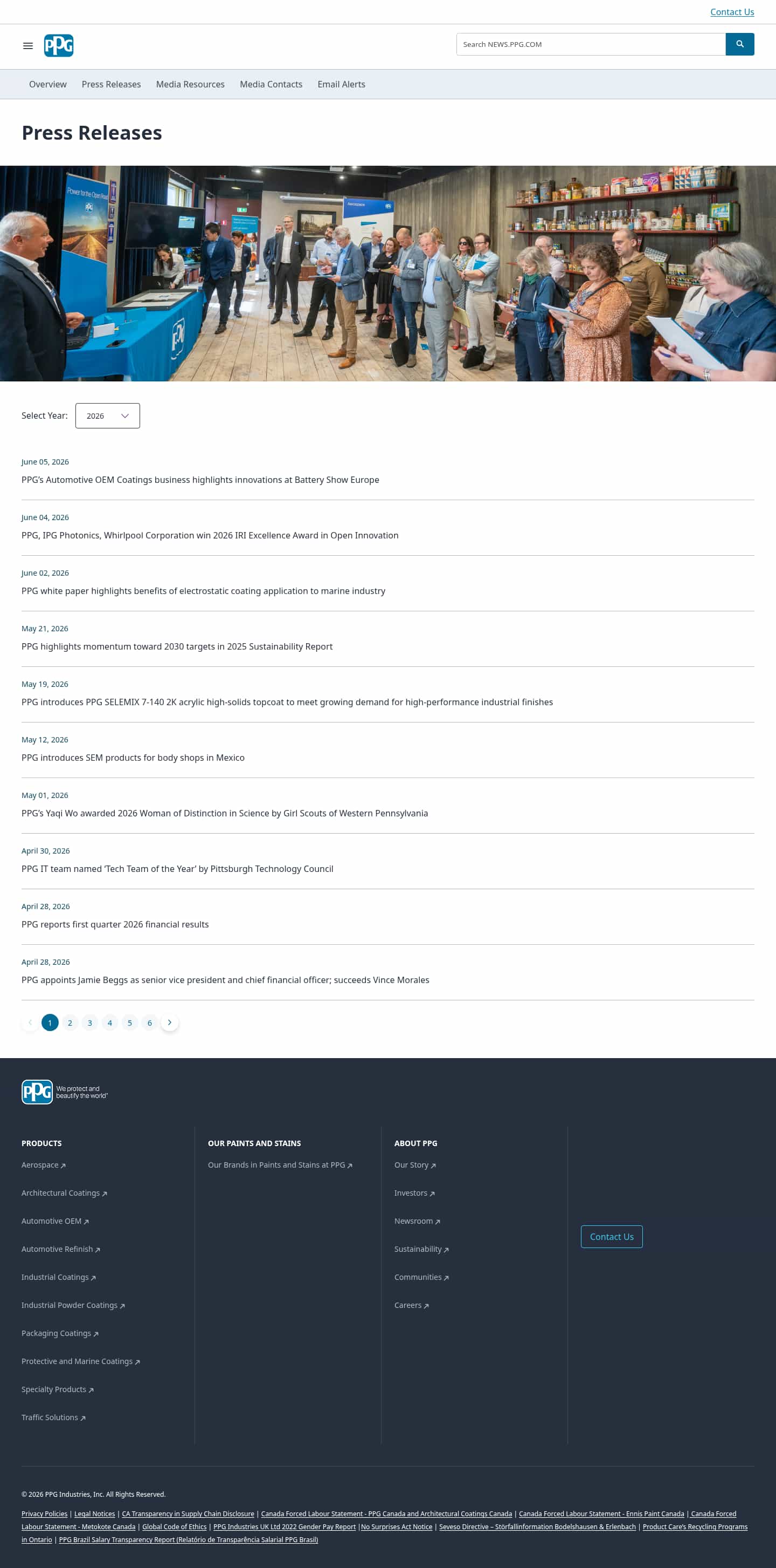 Latest website image capture