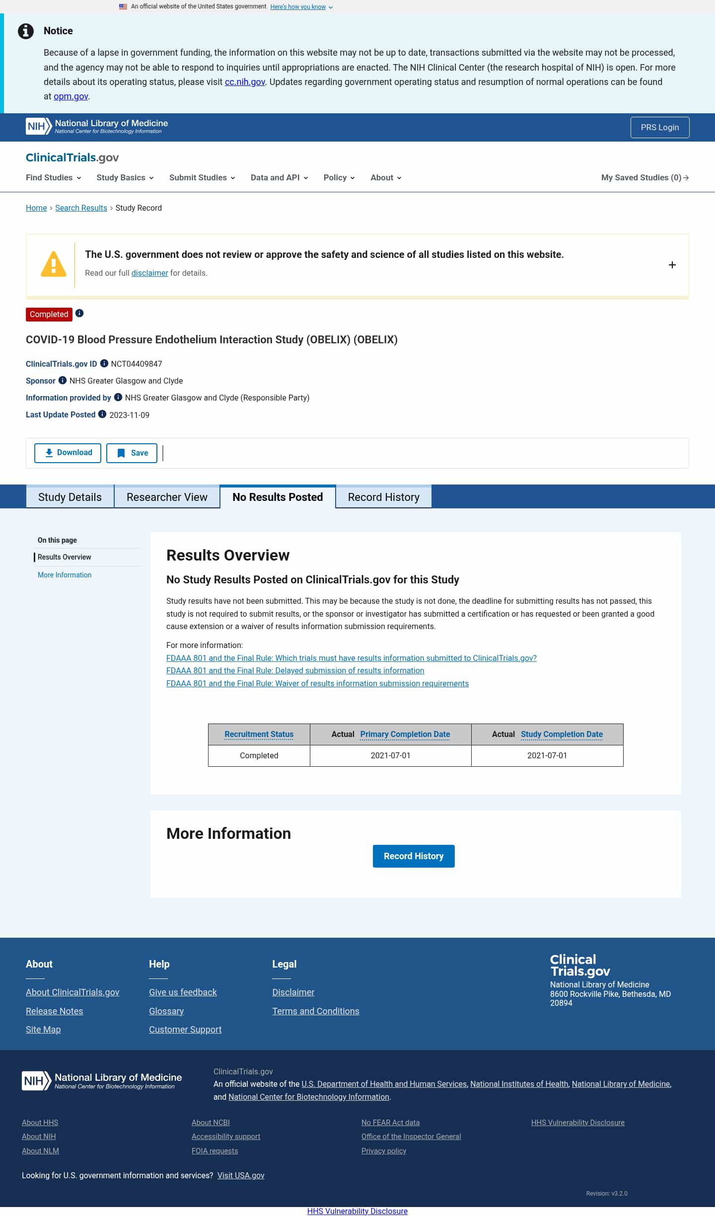 Latest website image capture