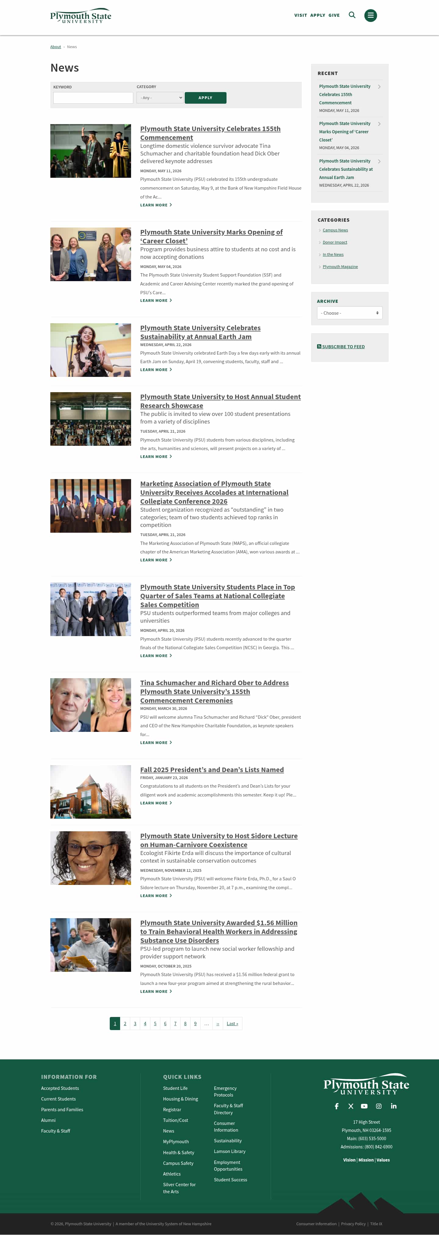 Latest website image capture