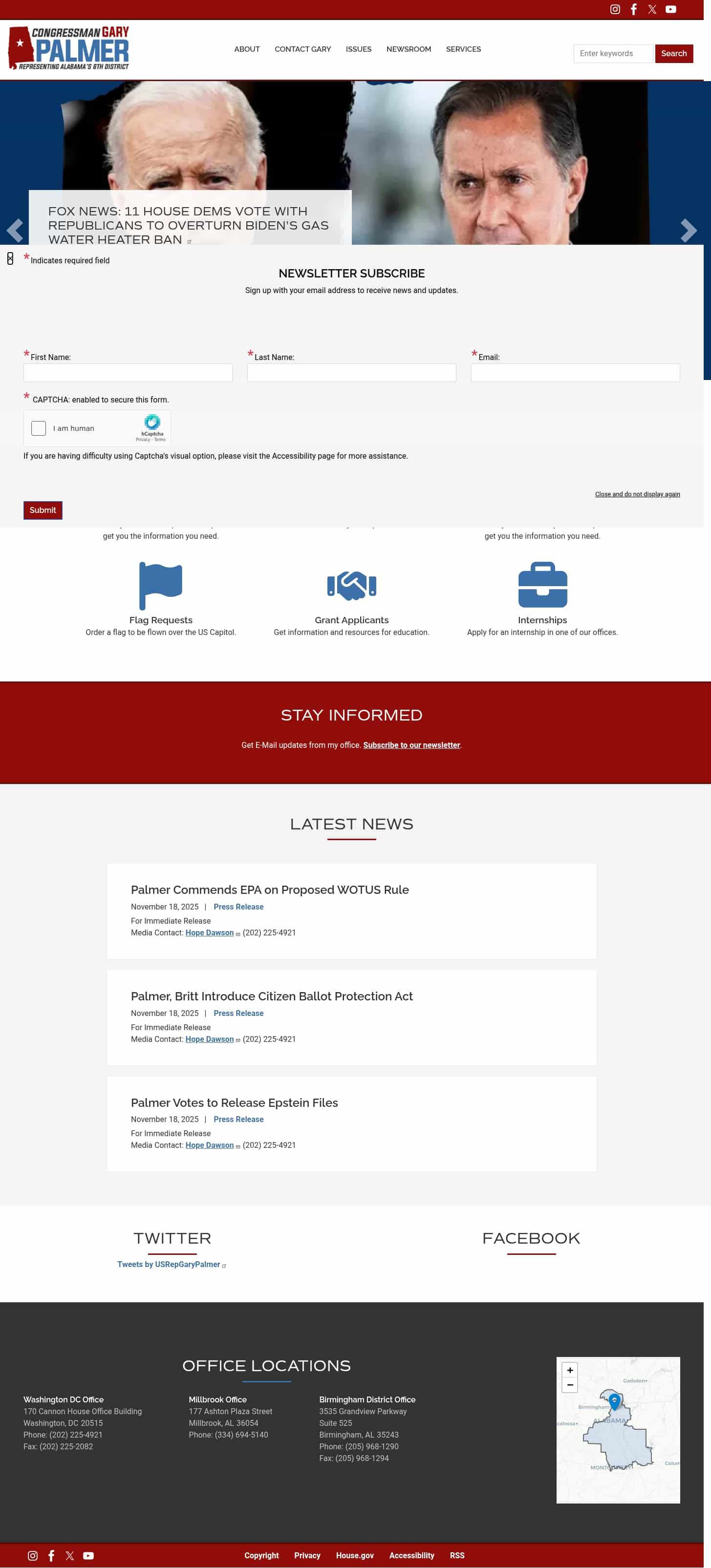 Latest website image capture