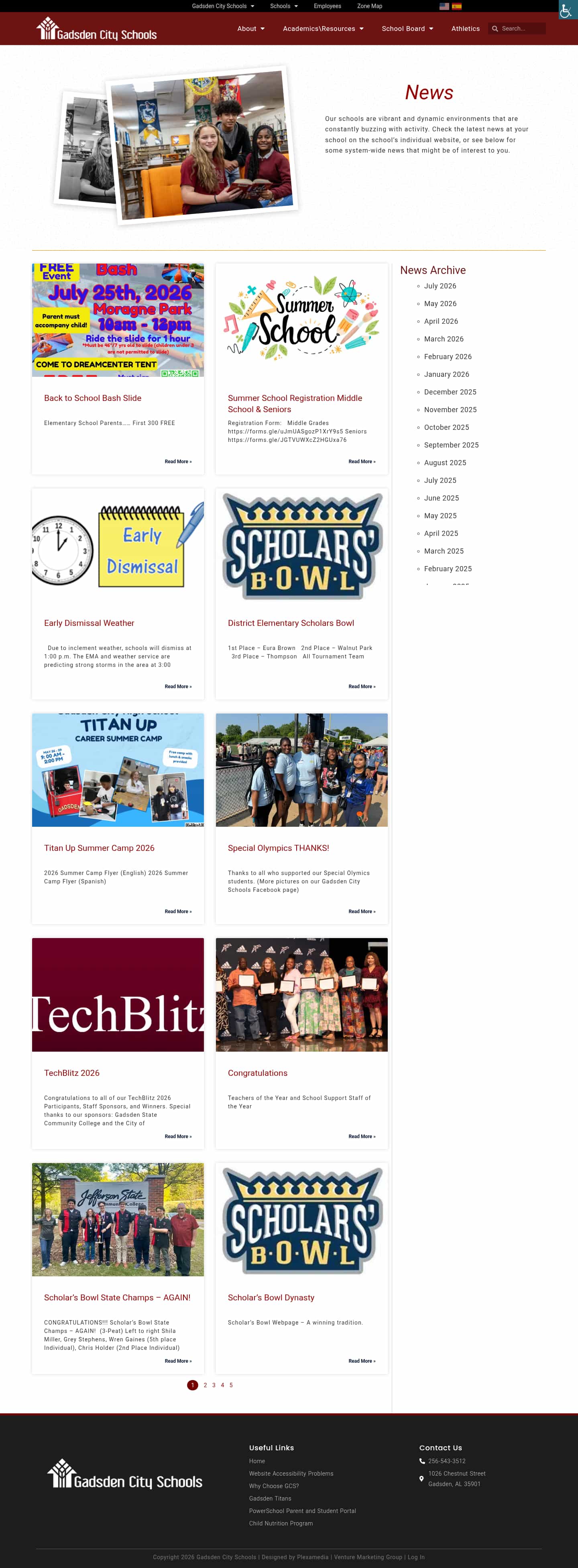 Latest website image capture
