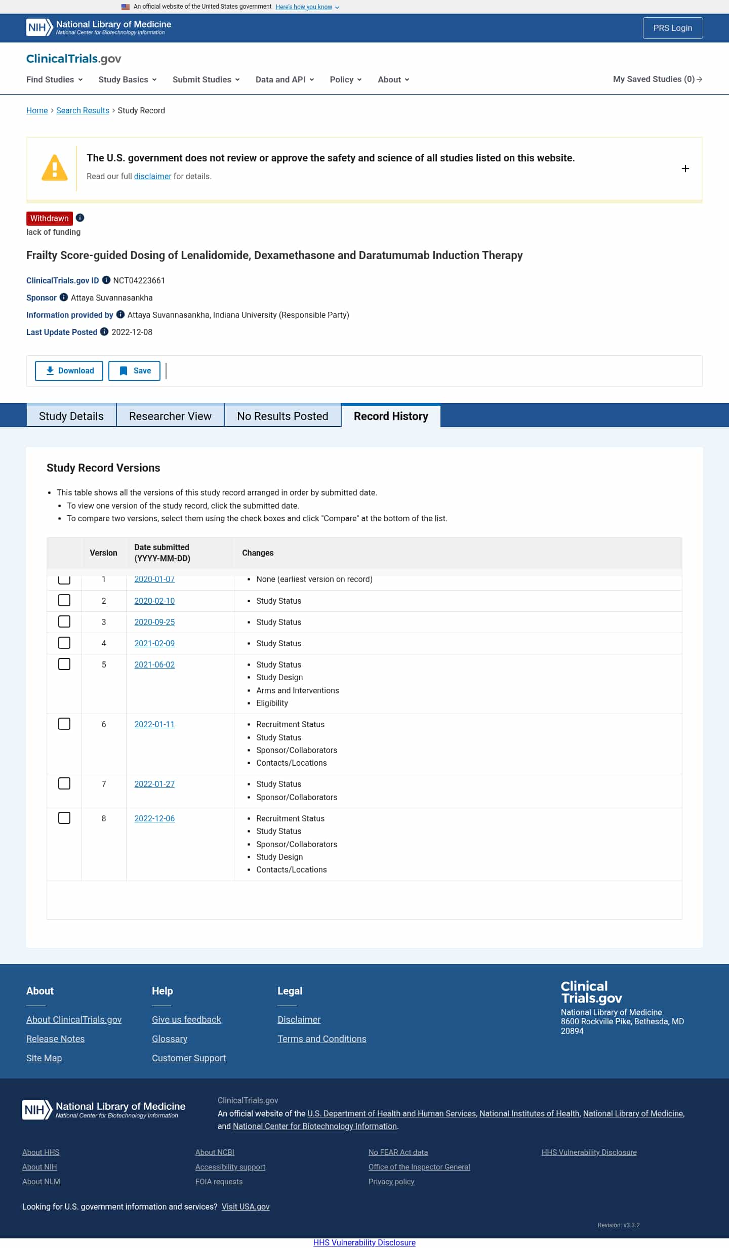 Latest website image capture