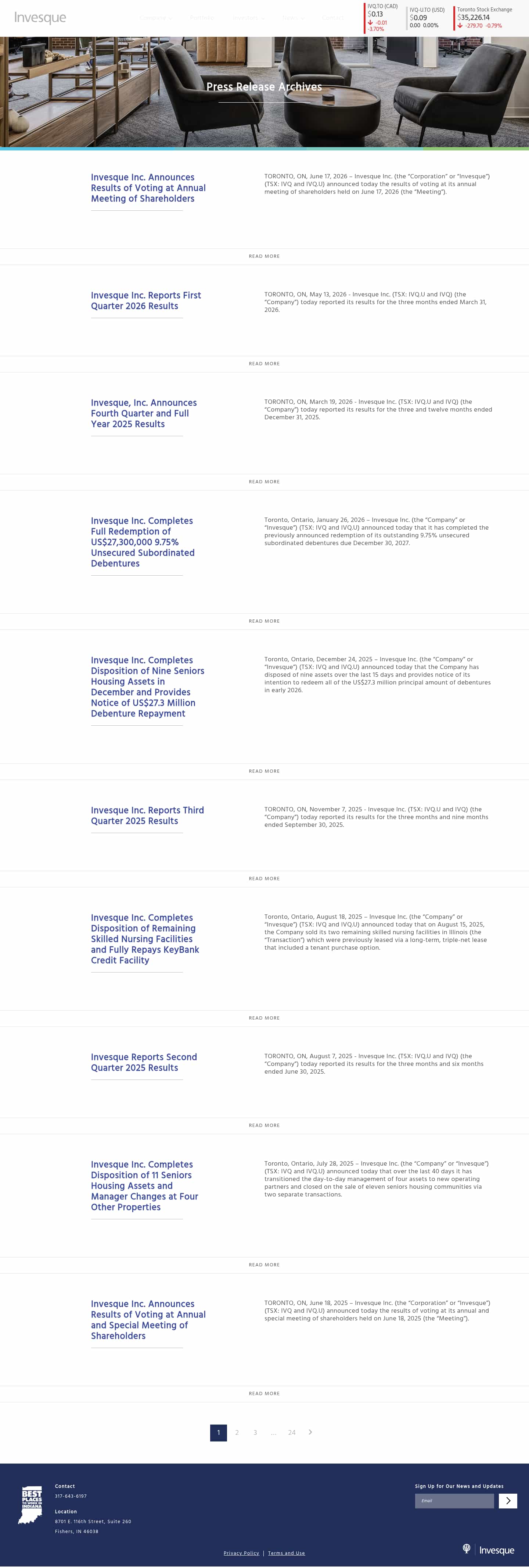 Latest website image capture