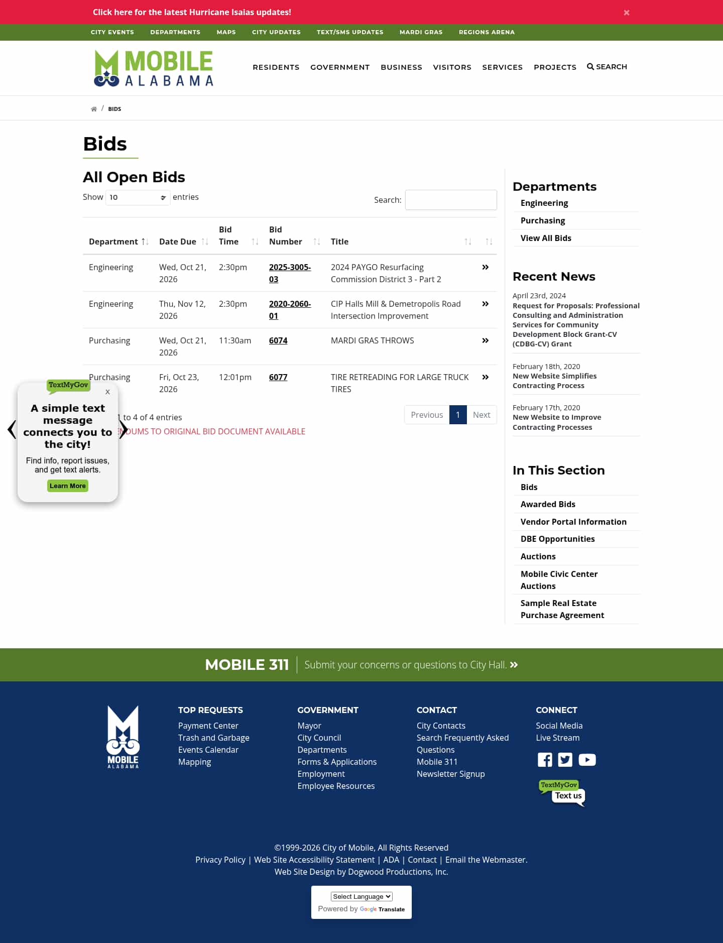 Latest website image capture